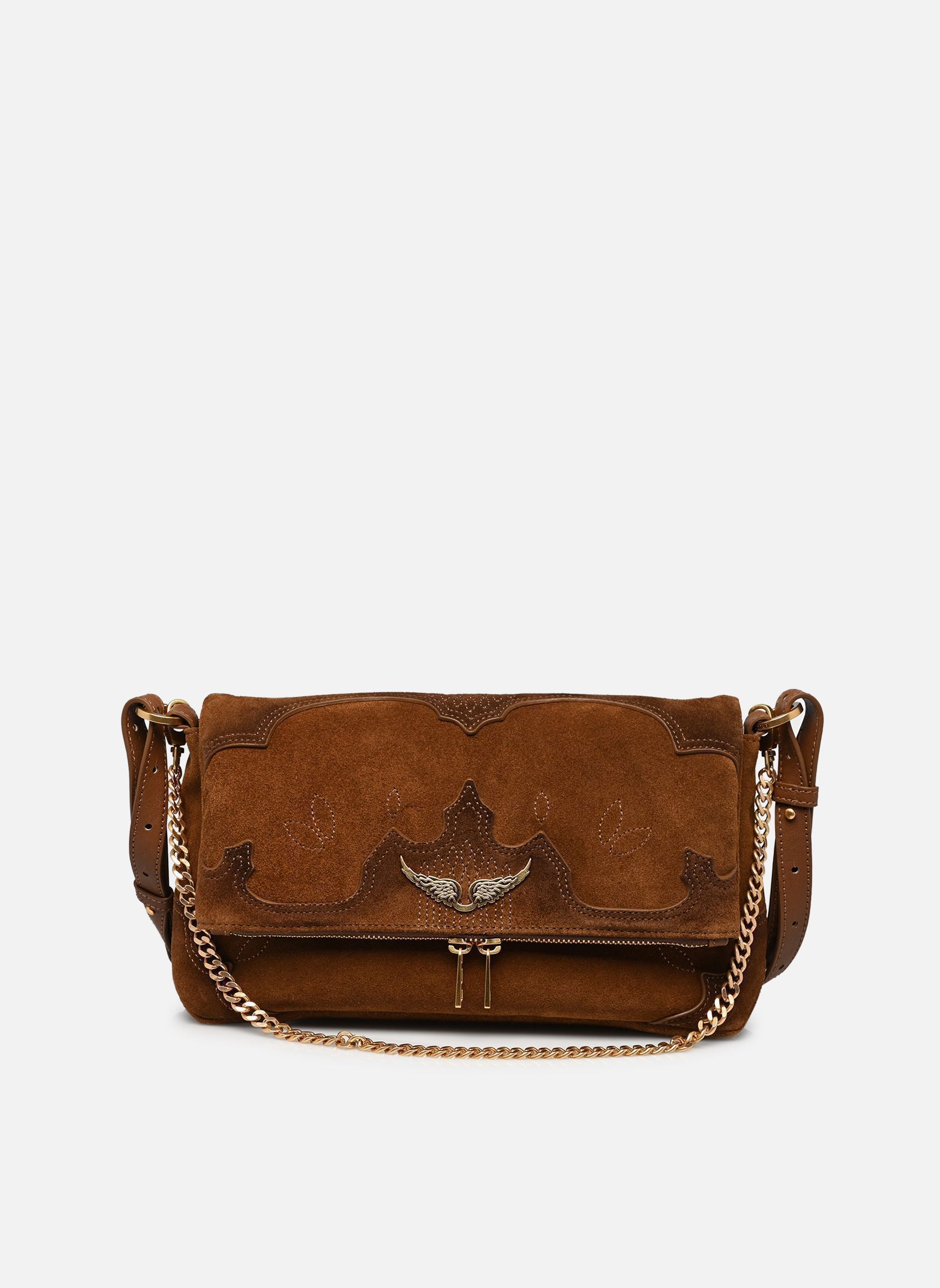 Tassen Rocky Ii Western Used dames bruin Zadig & Voltaire Tassen Rocky Ii Western Used dames bruin COGNAC