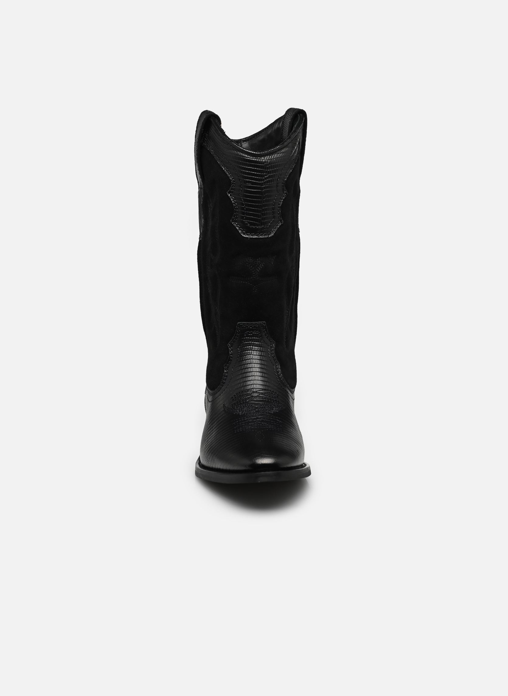Bottines santiags Tex Western Wild femme noir Zadig & Voltaire Bottines santiags Tex Western Wild femme noir BLACK