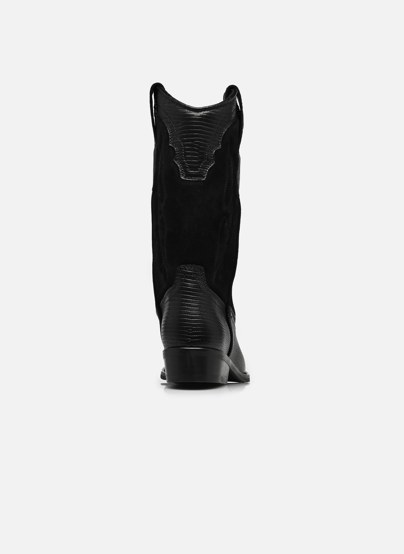Bottines santiags Tex Western Wild femme noir Zadig & Voltaire Bottines santiags Tex Western Wild femme noir BLACK