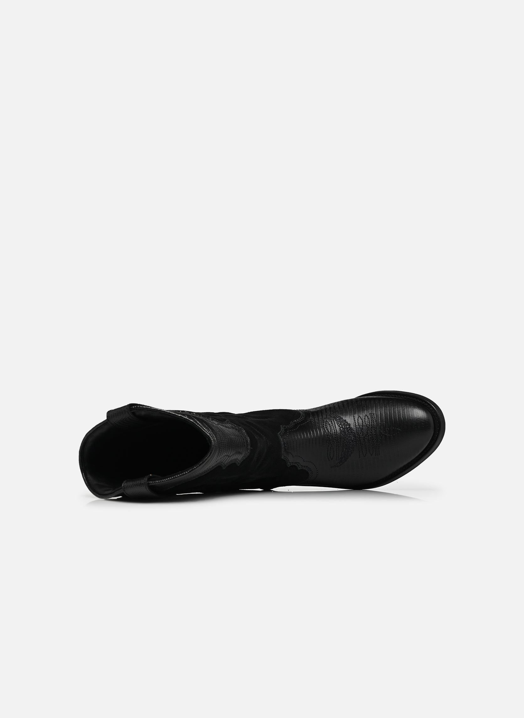 Bottines santiags Tex Western Wild femme noir Zadig & Voltaire Bottines santiags Tex Western Wild femme noir BLACK