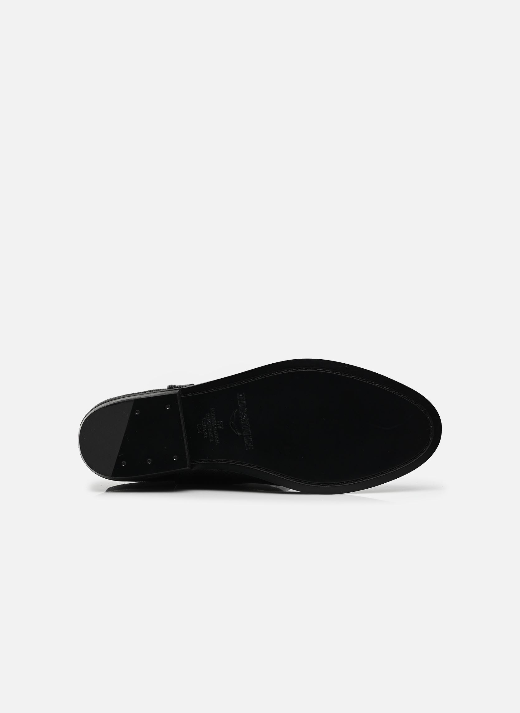 Bottines santiags Tex Western Wild femme noir Zadig & Voltaire Bottines santiags Tex Western Wild femme noir BLACK