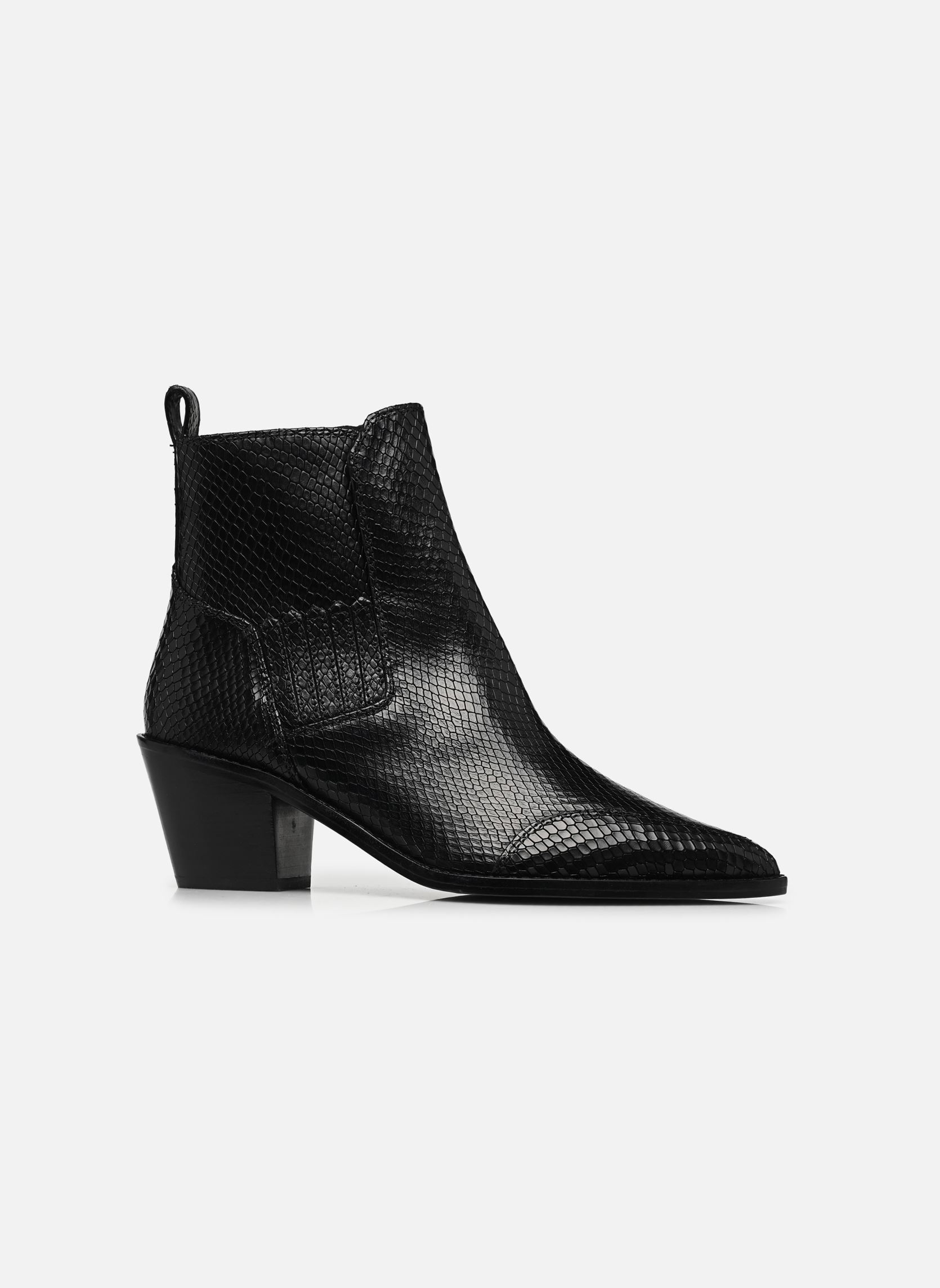 Lage enkellaarsjes Tyler Neo Soft Wild dames zwart Zadig & Voltaire Lage enkellaarsjes Tyler Neo Soft Wild dames zwart BLACK