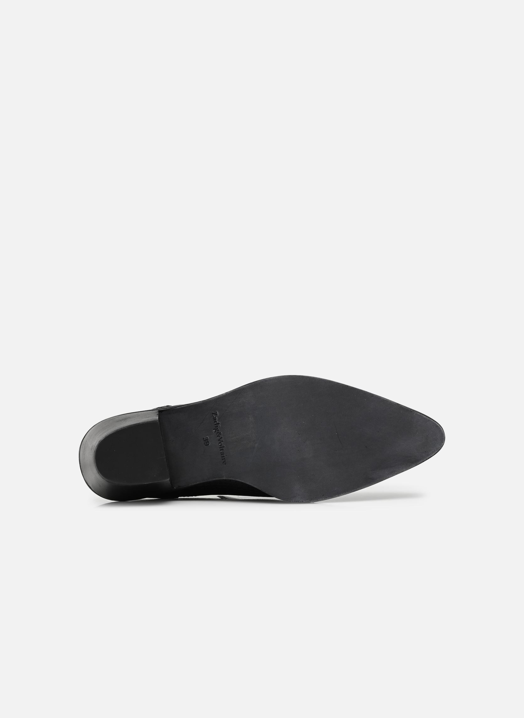 Lage enkellaarsjes Tyler Neo Soft Wild dames zwart Zadig & Voltaire Lage enkellaarsjes Tyler Neo Soft Wild dames zwart BLACK