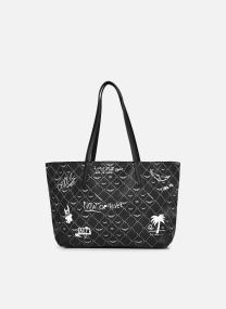 Cabas Z Shopper Monogram Arty Tag femme noir