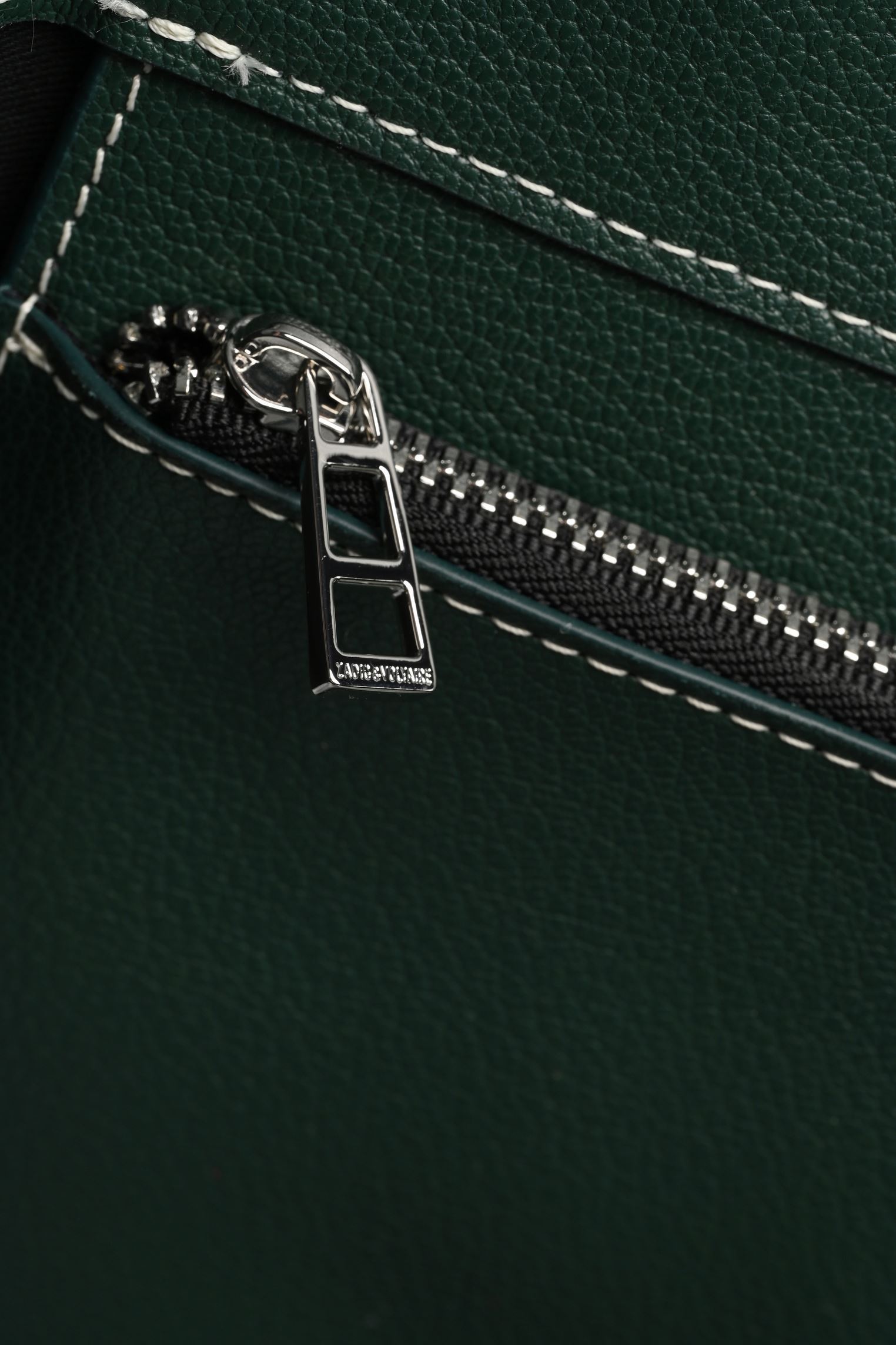 Cabas Z Shopper Monogram Tennis femme vert Zadig & Voltaire Cabas Z Shopper Monogram Tennis femme vert FLASH