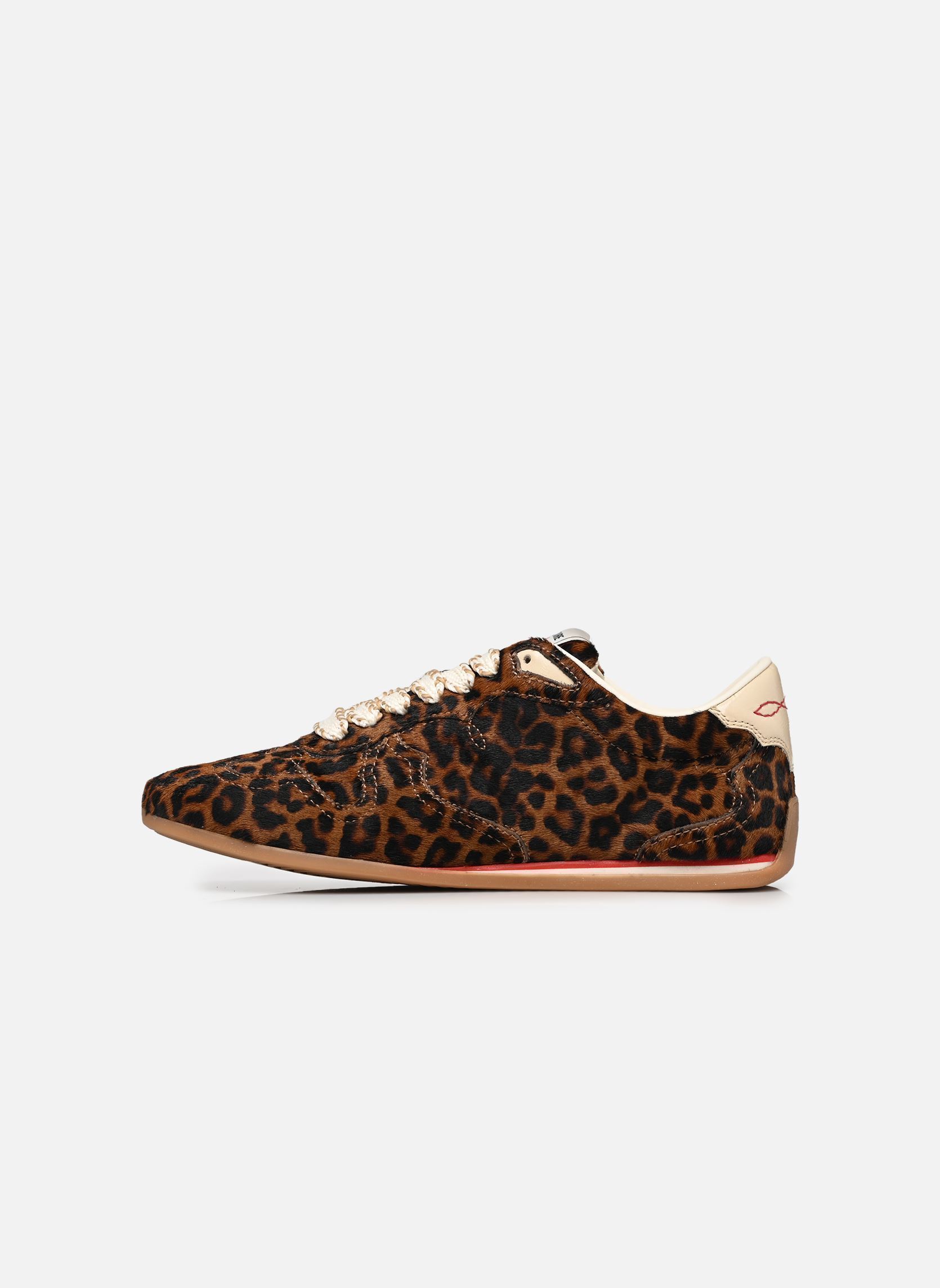 Baskets basses Zv Dance Leo Pony femme marron Zadig & Voltaire Baskets basses Zv Dance Leo Pony femme marron BRANDY
