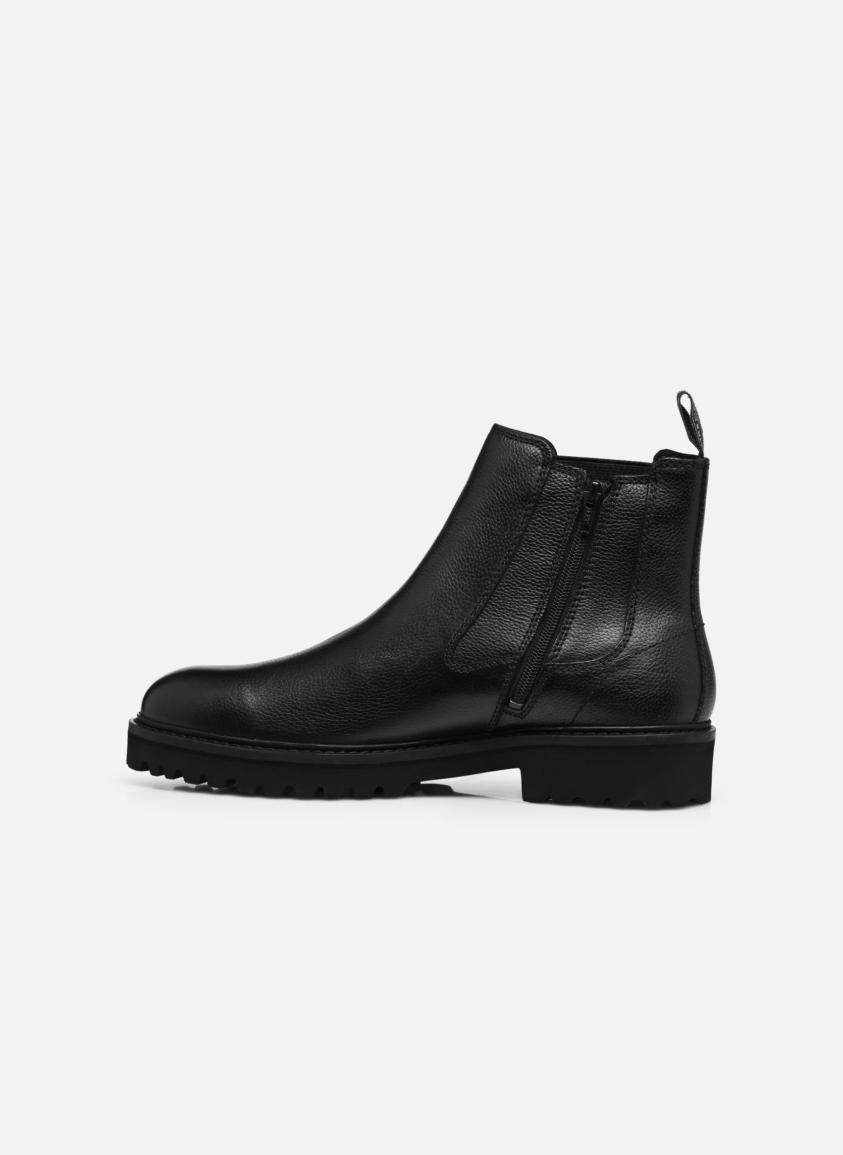 Enkellaarzen en boots 15411-47 heren zwart Tamaris Enkellaarzen en boots 15411-47 heren zwart BLACK LEATHER