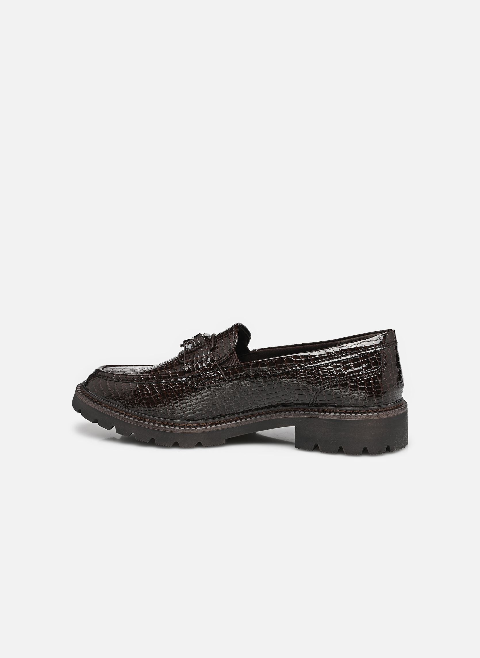 Stadsschoenen 24651-47 dames bruin Tamaris Stadsschoenen 24651-47 dames bruin MOCCA CROCO