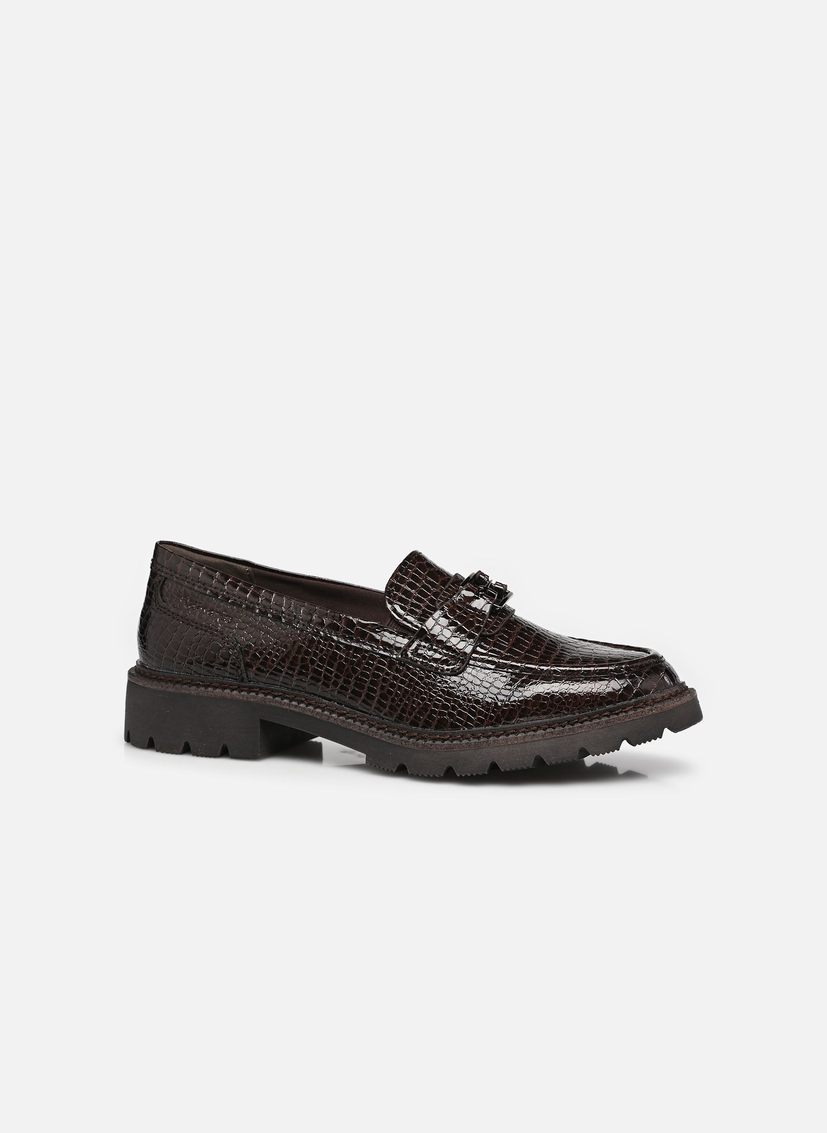 Stadsschoenen 24651-47 dames bruin Tamaris Stadsschoenen 24651-47 dames bruin MOCCA CROCO