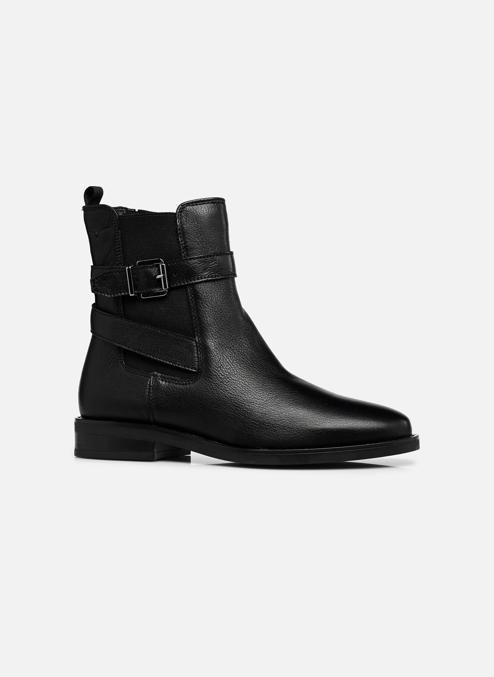 Enkellaarzen en boots 25011-47 dames zwart Tamaris Enkellaarzen en boots 25011-47 dames zwart BLACK