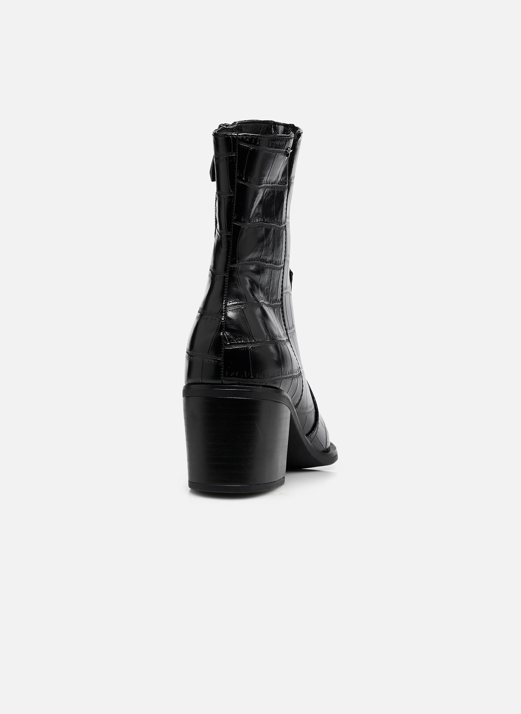 Enkellaarzen en boots 25016-47 dames zwart Tamaris Enkellaarzen en boots 25016-47 dames zwart BLACK CROCO