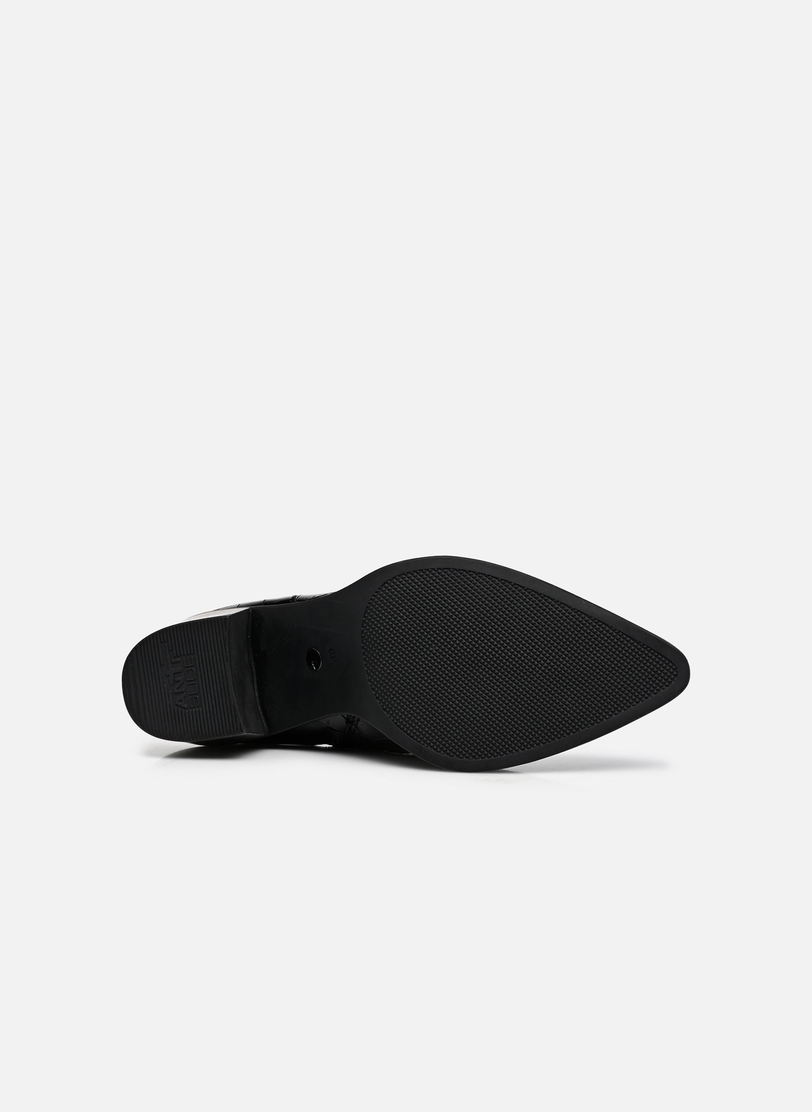 Enkellaarzen en boots 25016-47 dames zwart Tamaris Enkellaarzen en boots 25016-47 dames zwart BLACK CROCO