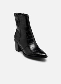 Enkellaarzen en boots 25016-47 dames zwart Tamaris Enkellaarzen en boots 25016-47 dames zwart BLACK CROCO