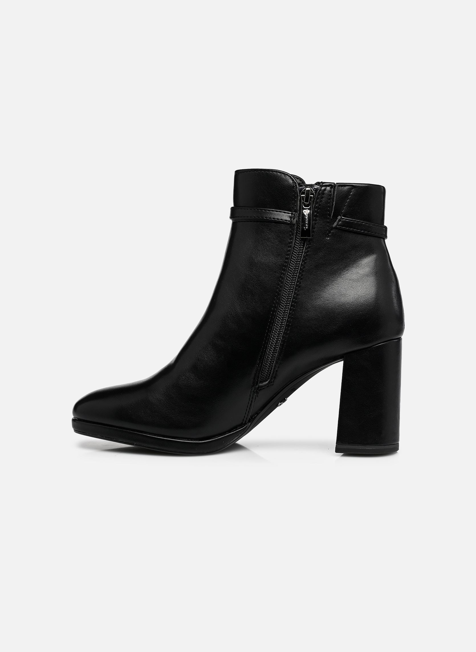 Enkellaarzen en boots 25032-47 dames zwart Tamaris Enkellaarzen en boots 25032-47 dames zwart BLACK MATT