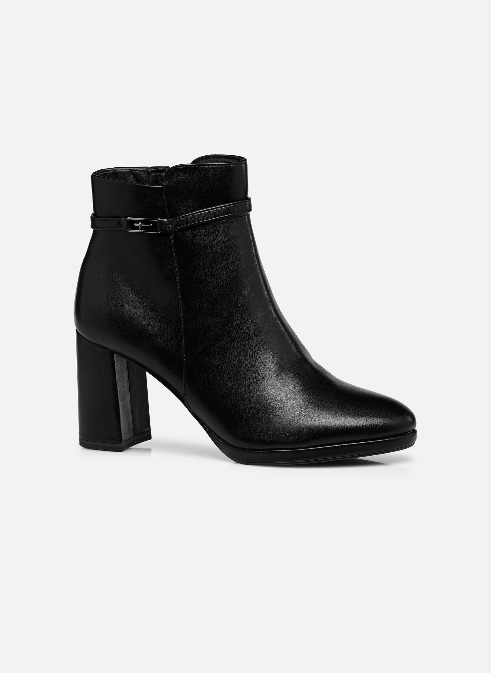 Enkellaarzen en boots 25032-47 dames zwart Tamaris Enkellaarzen en boots 25032-47 dames zwart BLACK MATT