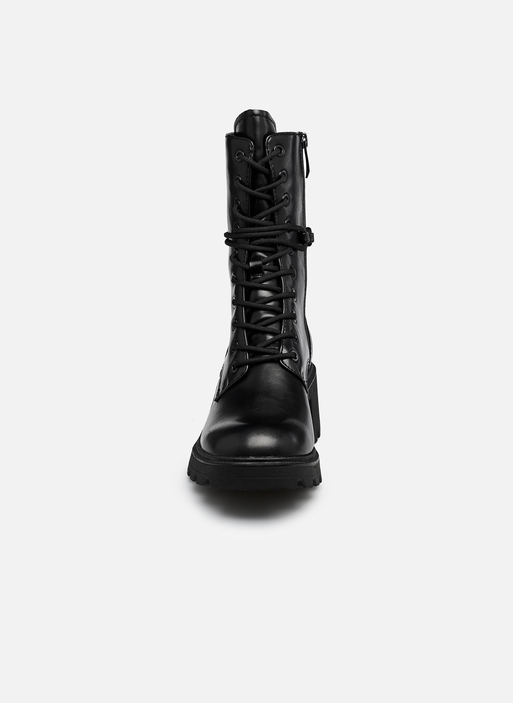 Enkellaarzen en boots 25220-47 dames zwart Tamaris Enkellaarzen en boots 25220-47 dames zwart BLACK