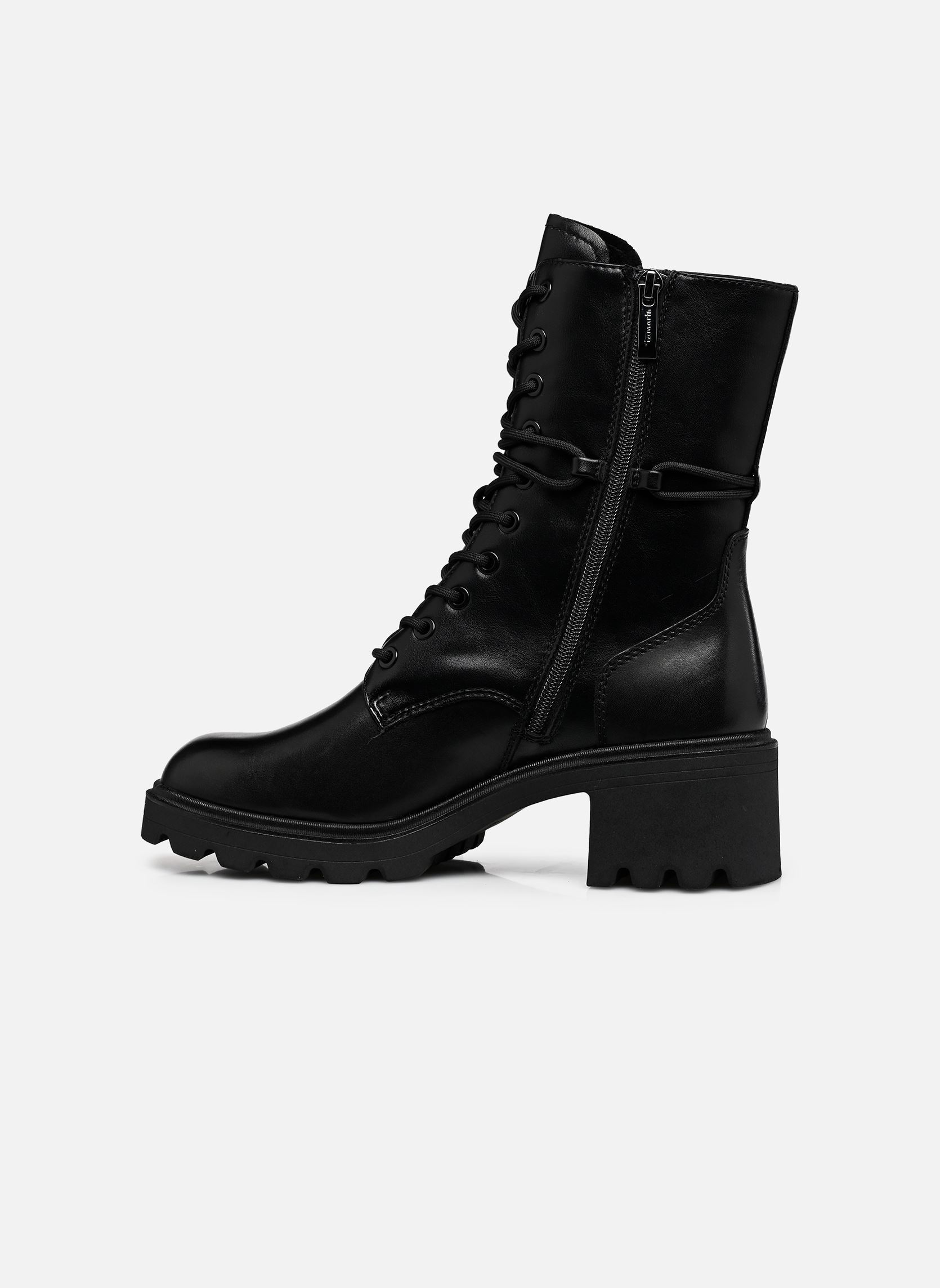 Enkellaarzen en boots 25220-47 dames zwart Tamaris Enkellaarzen en boots 25220-47 dames zwart BLACK