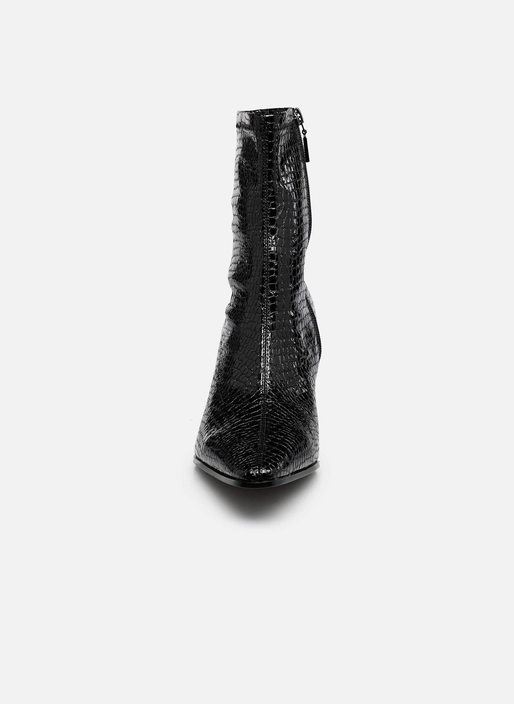Enkellaarzen en boots 25317-47 dames zwart Tamaris Enkellaarzen en boots 25317-47 dames zwart BLACK CROCO