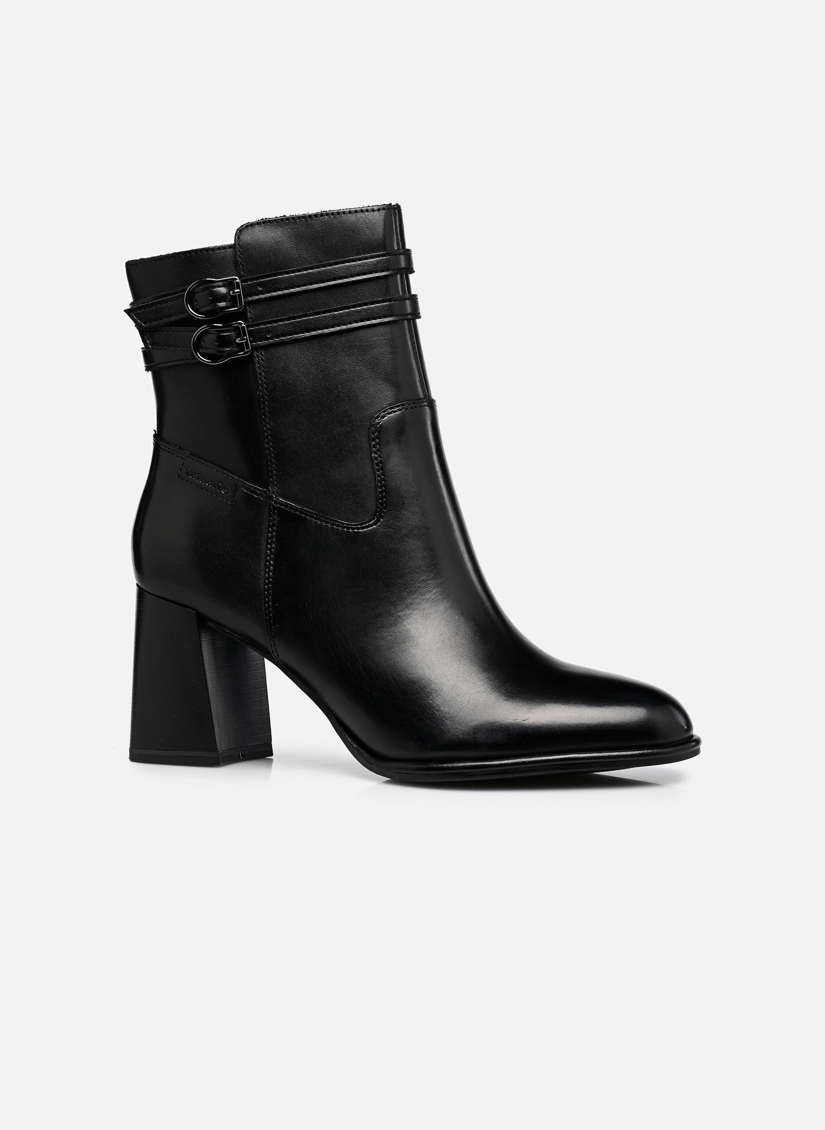 Enkellaarzen en boots 25390-47 dames zwart Tamaris Enkellaarzen en boots 25390-47 dames zwart BLACK