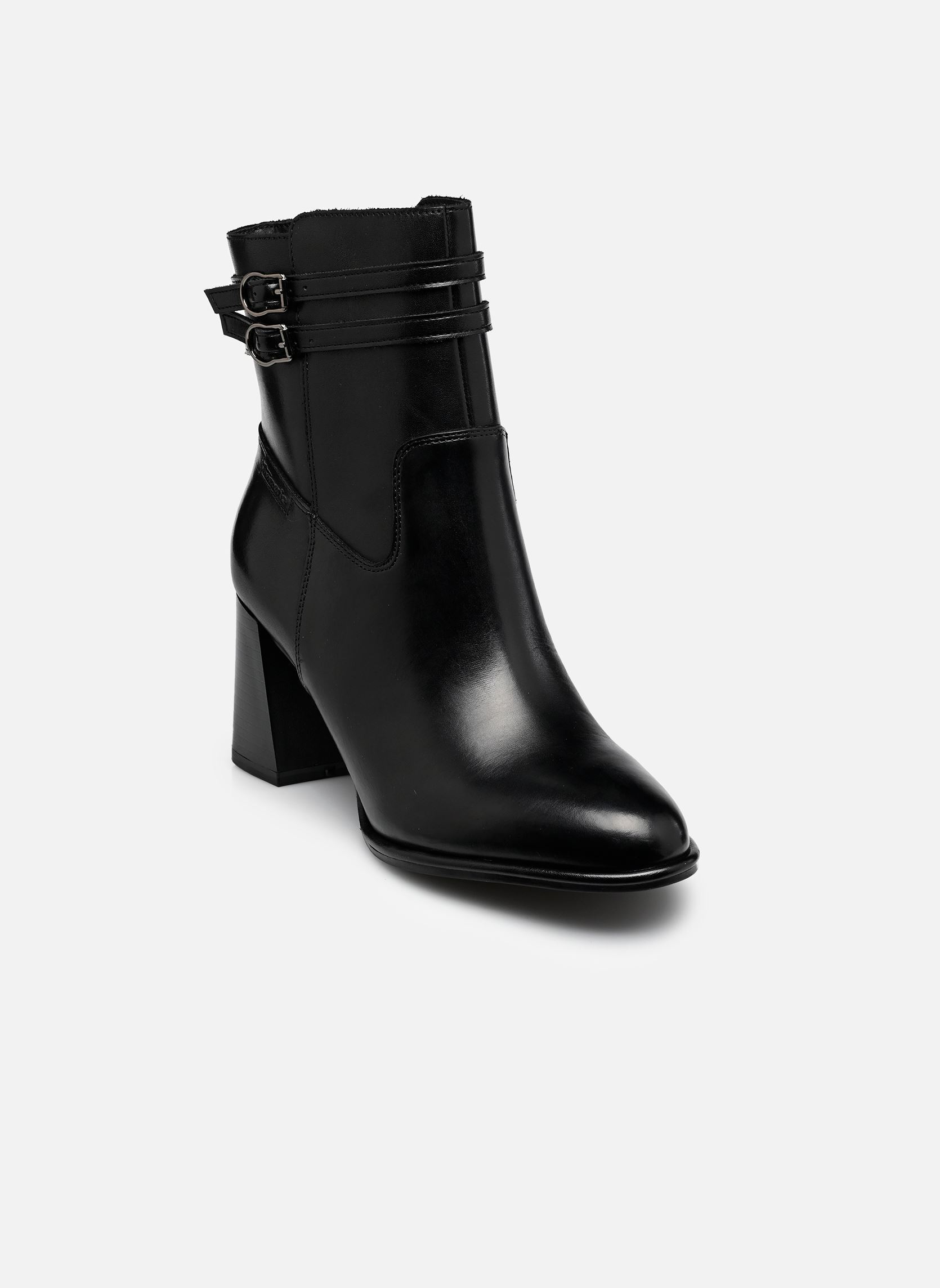 Enkellaarzen en boots 25390-47 dames zwart Tamaris Enkellaarzen en boots 25390-47 dames zwart BLACK