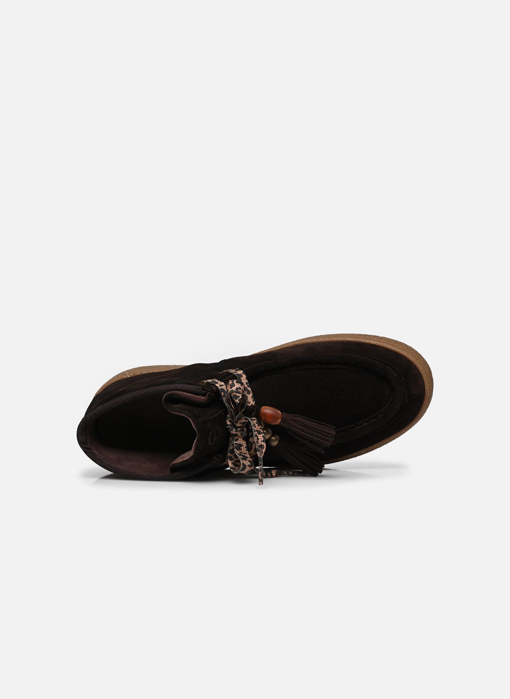 Enkellaarzen en boots 25406-47 dames bruin Tamaris Enkellaarzen en boots 25406-47 dames bruin MOCCA