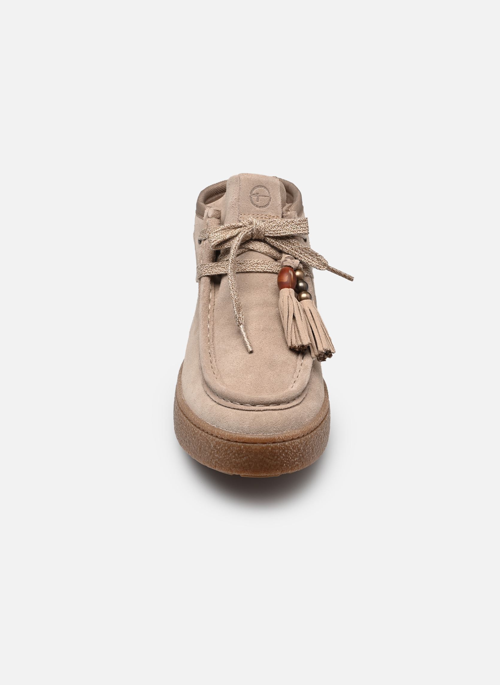 Enkellaarzen en boots 25406-47 dames beige Tamaris Enkellaarzen en boots 25406-47 dames beige TAUPE