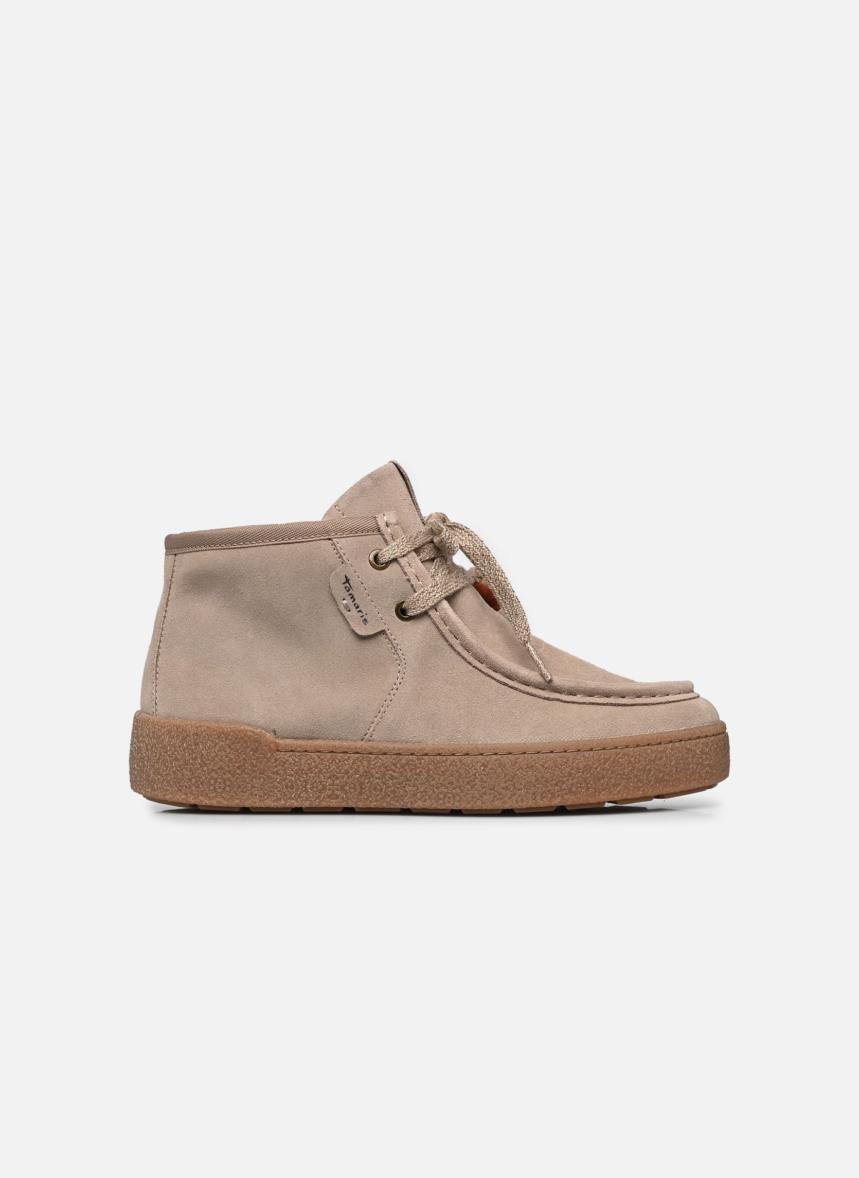 Enkellaarzen en boots 25406-47 dames beige Tamaris Enkellaarzen en boots 25406-47 dames beige TAUPE