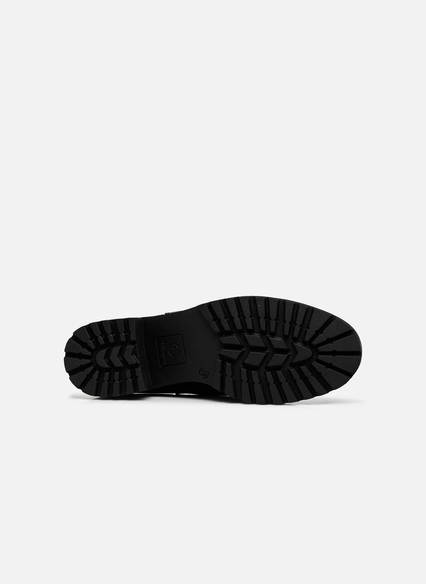 Enkellaarzen en boots 25407-47 dames zwart Tamaris Enkellaarzen en boots 25407-47 dames zwart BLACK LEATHER