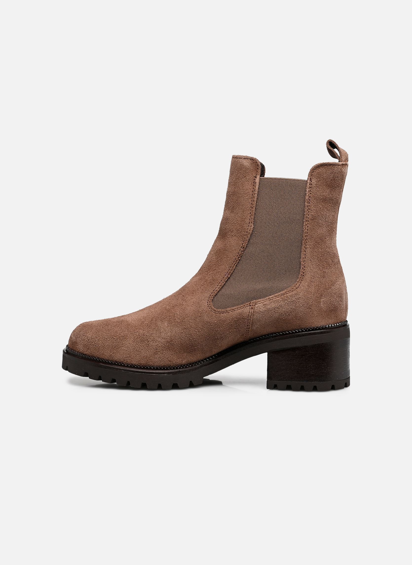 Bottines et boots 25407-47 femme marron Tamaris Bottines et boots 25407-47 femme marron TAUPE