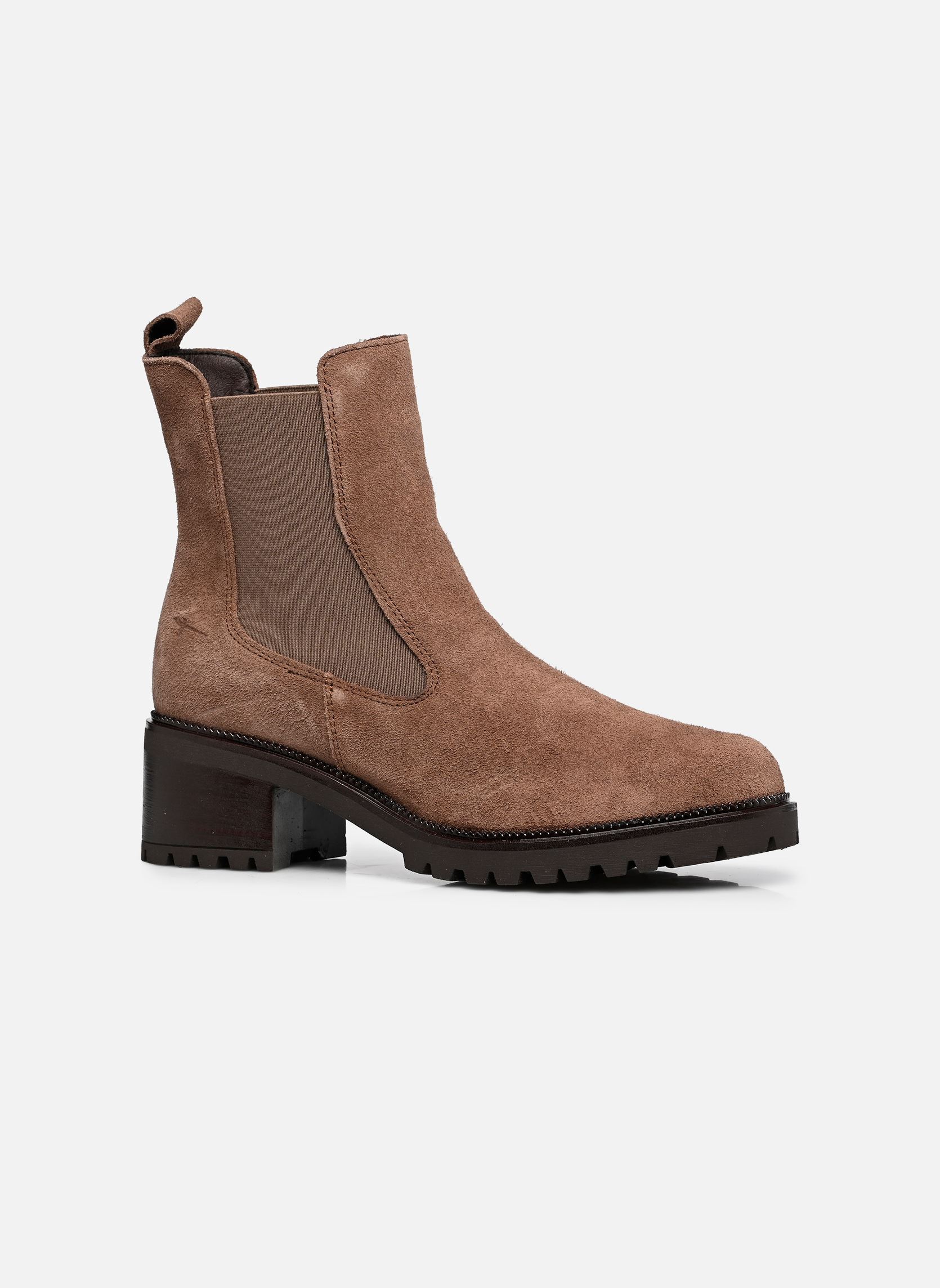 Bottines et boots 25407-47 femme marron Tamaris Bottines et boots 25407-47 femme marron TAUPE