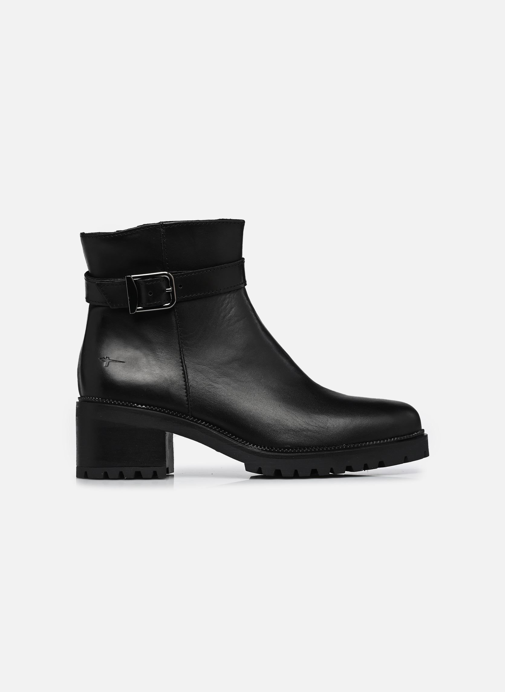 Enkellaarzen en boots 25408-47 dames zwart Tamaris Enkellaarzen en boots 25408-47 dames zwart BLACK LEATHER
