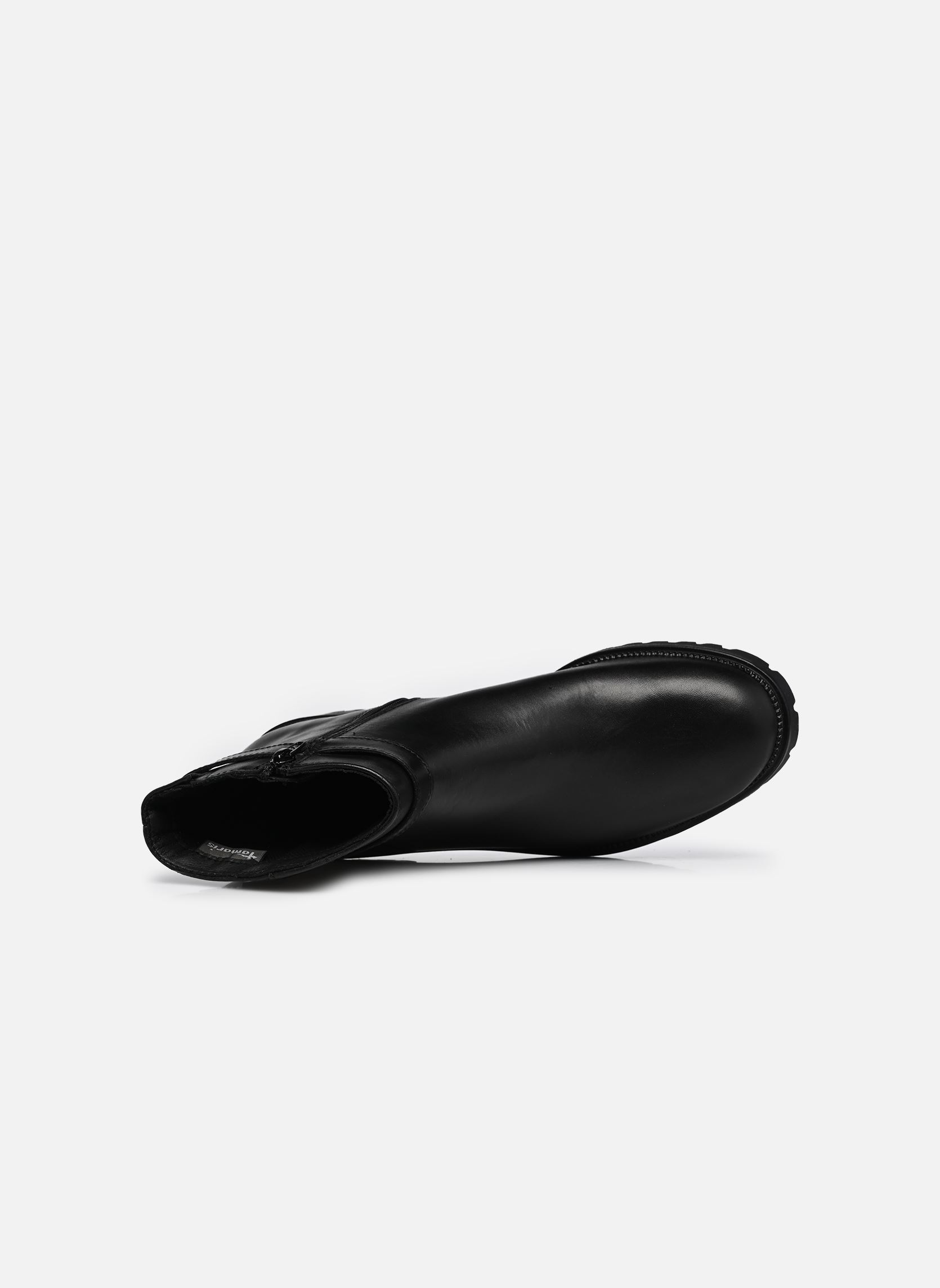 Enkellaarzen en boots 25408-47 dames zwart Tamaris Enkellaarzen en boots 25408-47 dames zwart BLACK LEATHER