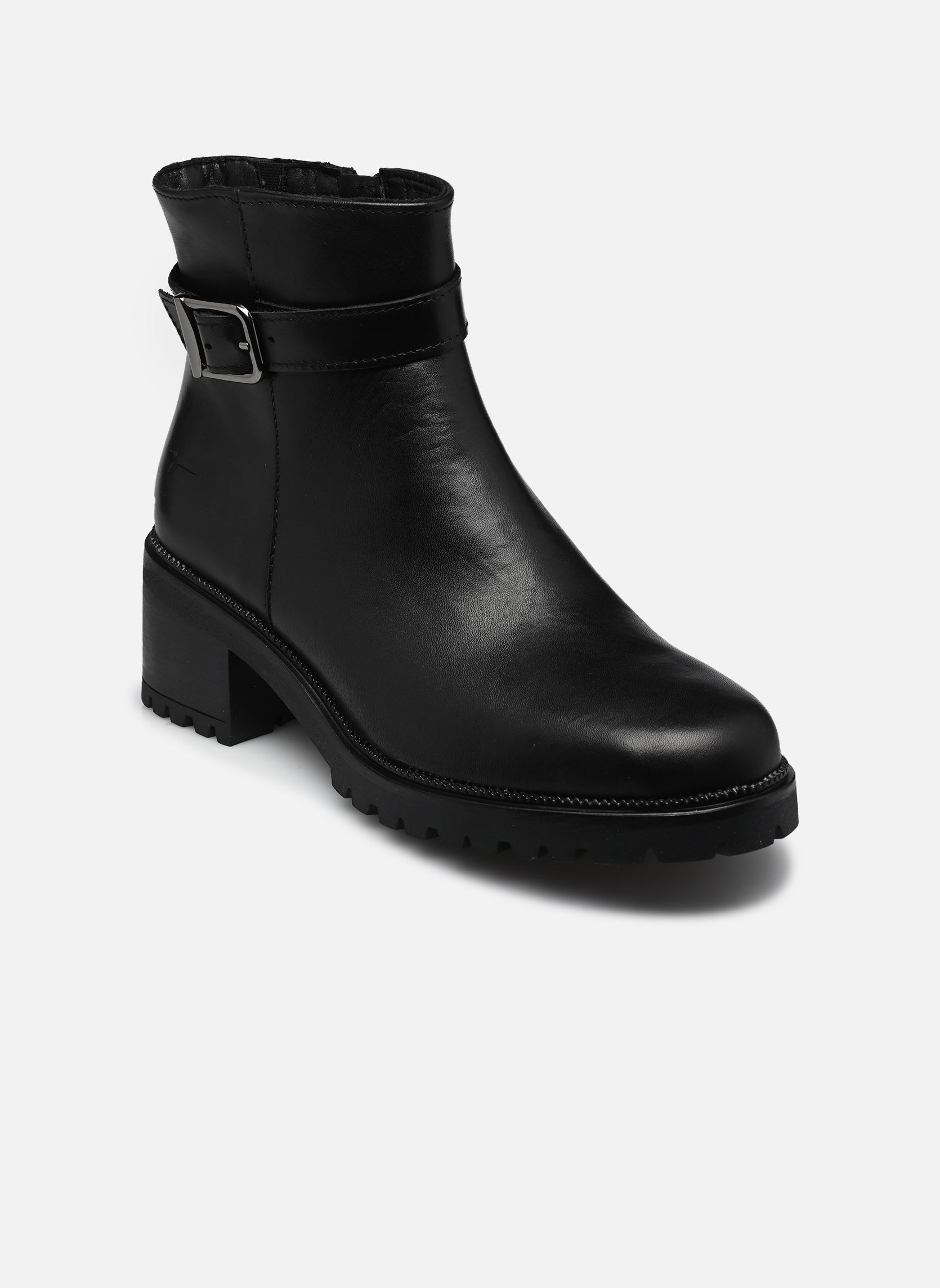 Enkellaarzen en boots 25408-47 dames zwart Tamaris Enkellaarzen en boots 25408-47 dames zwart BLACK LEATHER