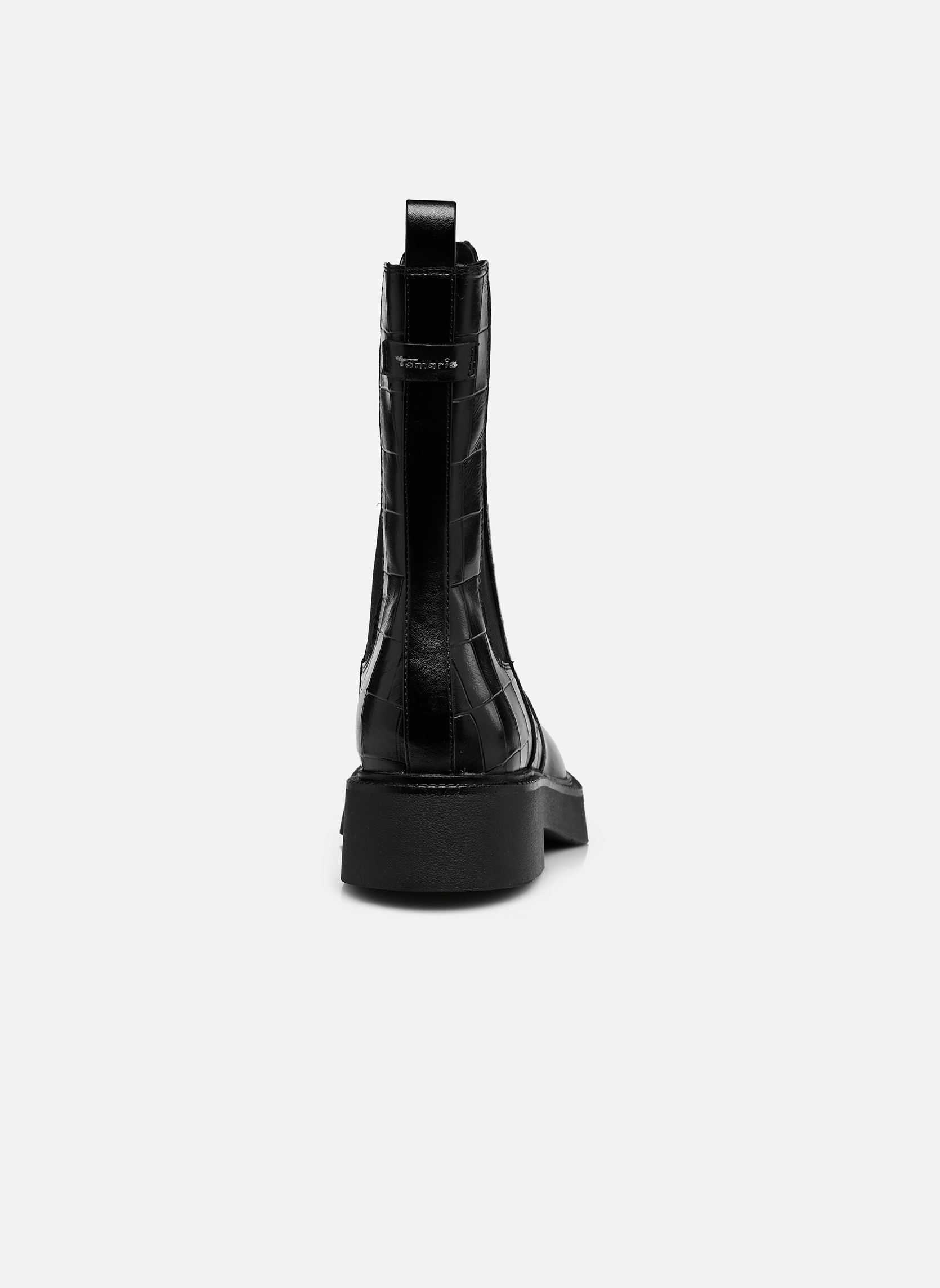 Enkellaarzen en boots 25442-47 dames zwart Tamaris Enkellaarzen en boots 25442-47 dames zwart BLACK COMB