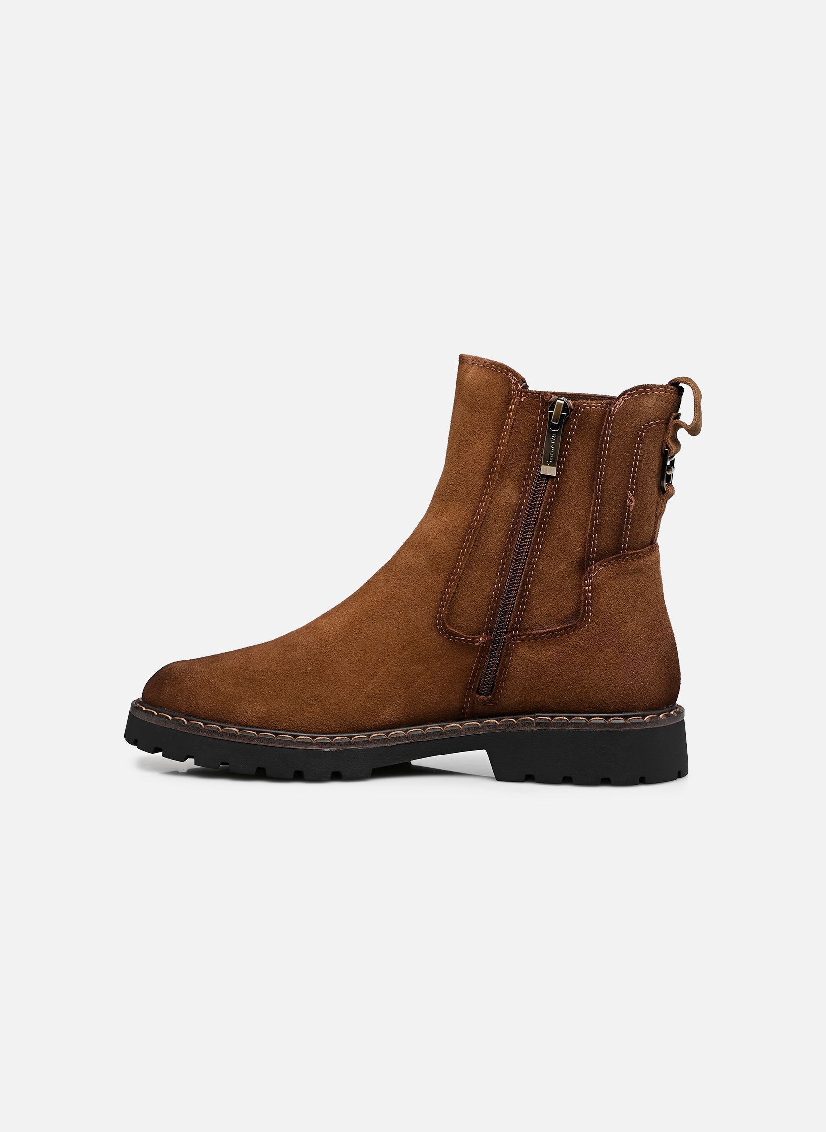 Bottines et boots 25449-47 femme marron Tamaris Bottines et boots 25449-47 femme marron CAMEL
