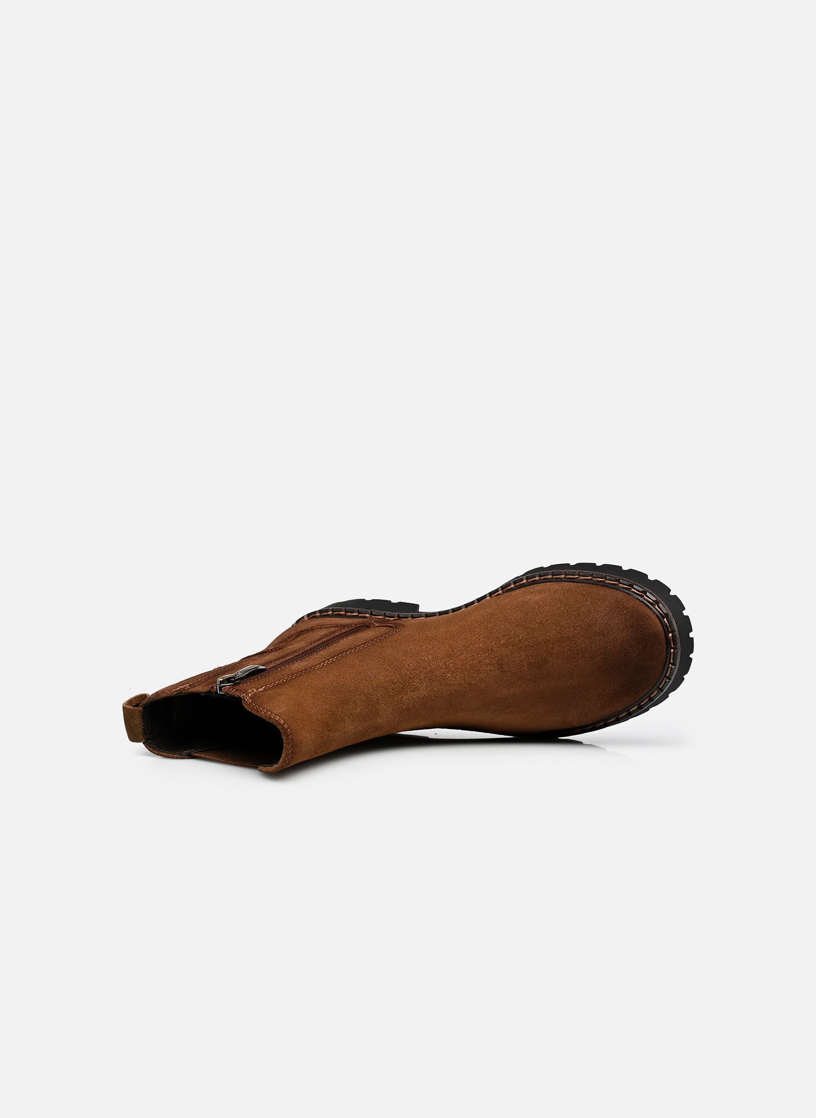 Bottines et boots 25449-47 femme marron Tamaris Bottines et boots 25449-47 femme marron CAMEL