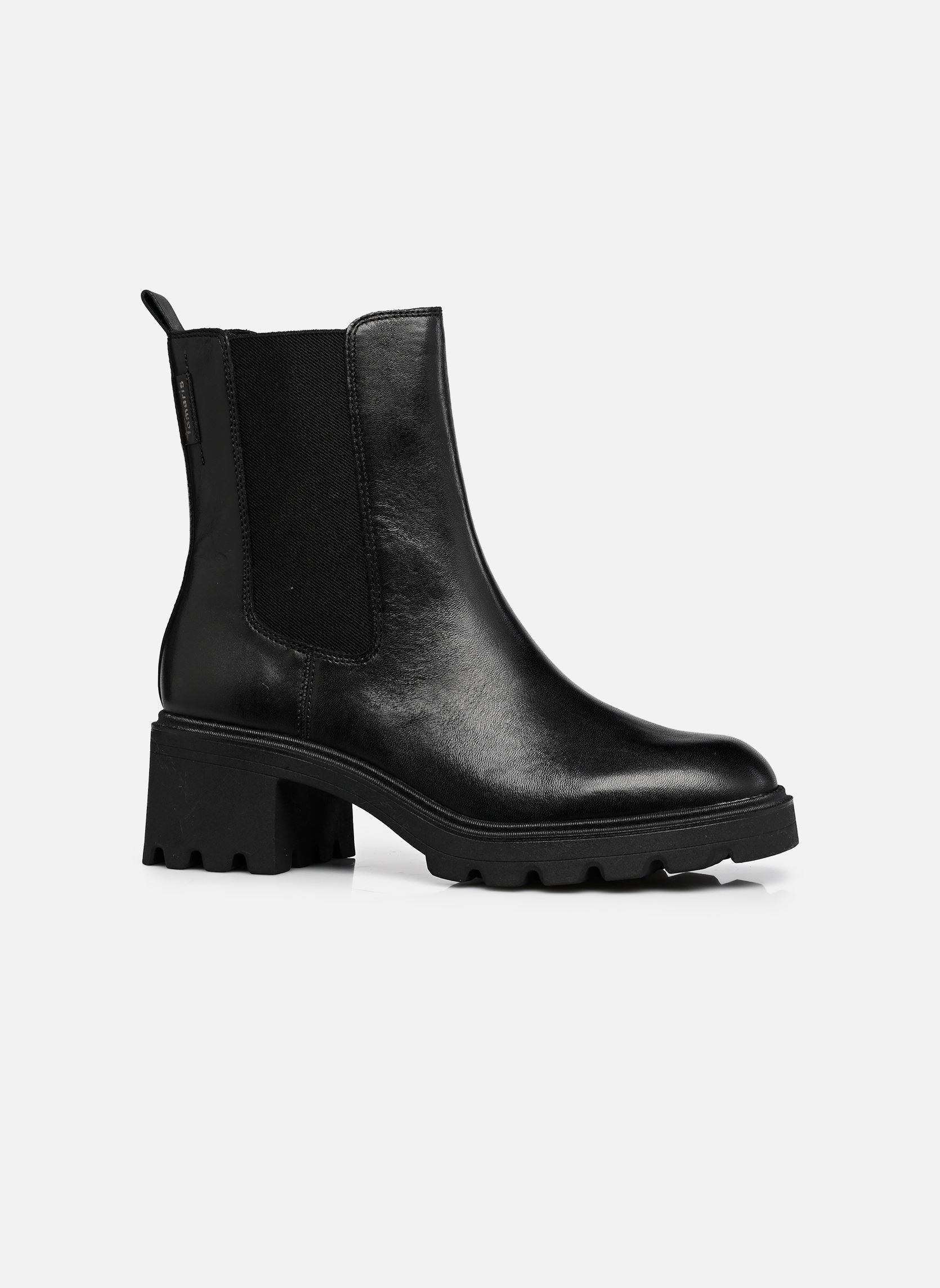 Enkellaarzen en boots 25453-47 dames zwart Tamaris Enkellaarzen en boots 25453-47 dames zwart BLACK