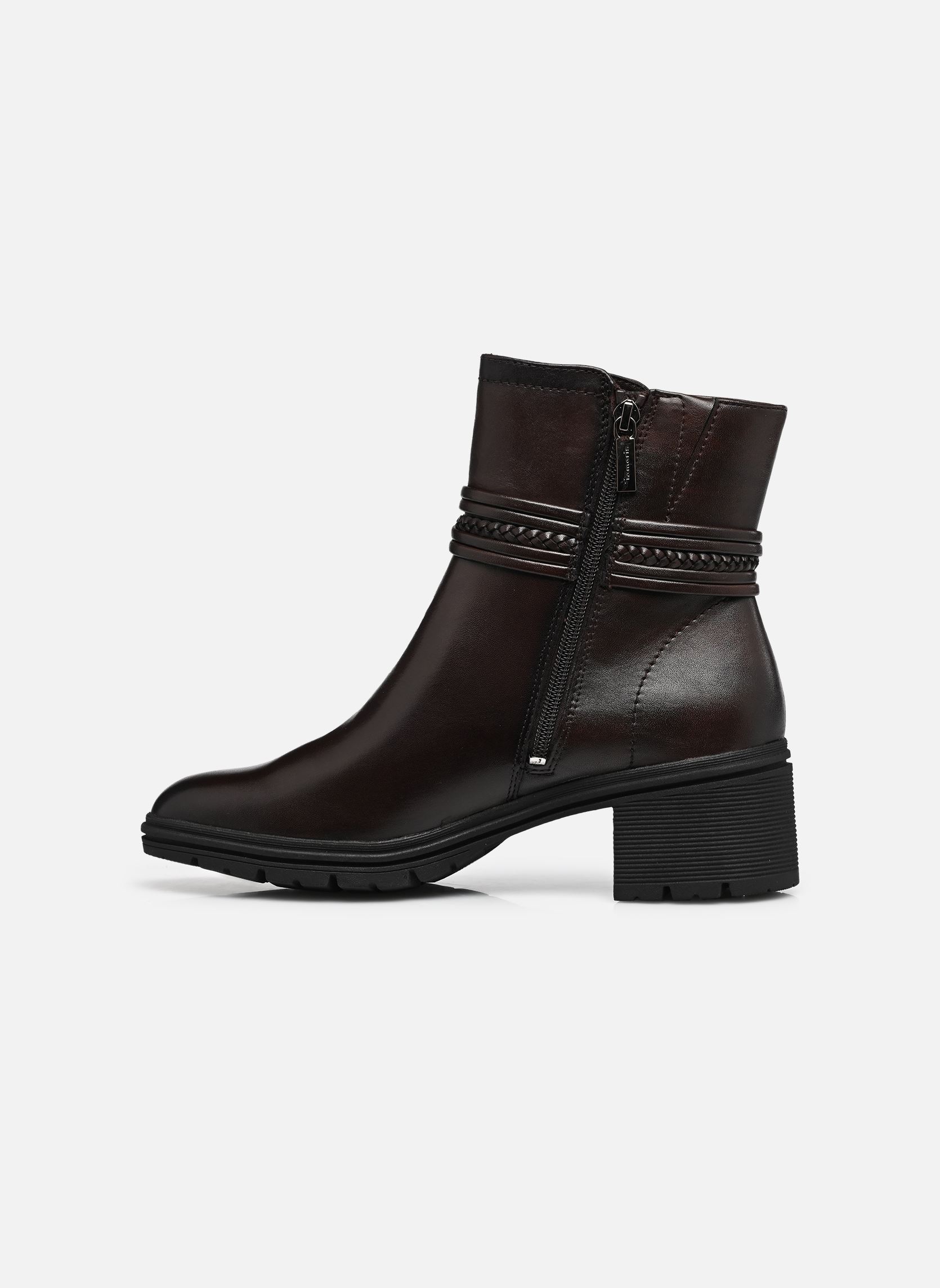 Bottines et boots 25492-47 femme marron Tamaris Bottines et boots 25492-47 femme marron MOCCA