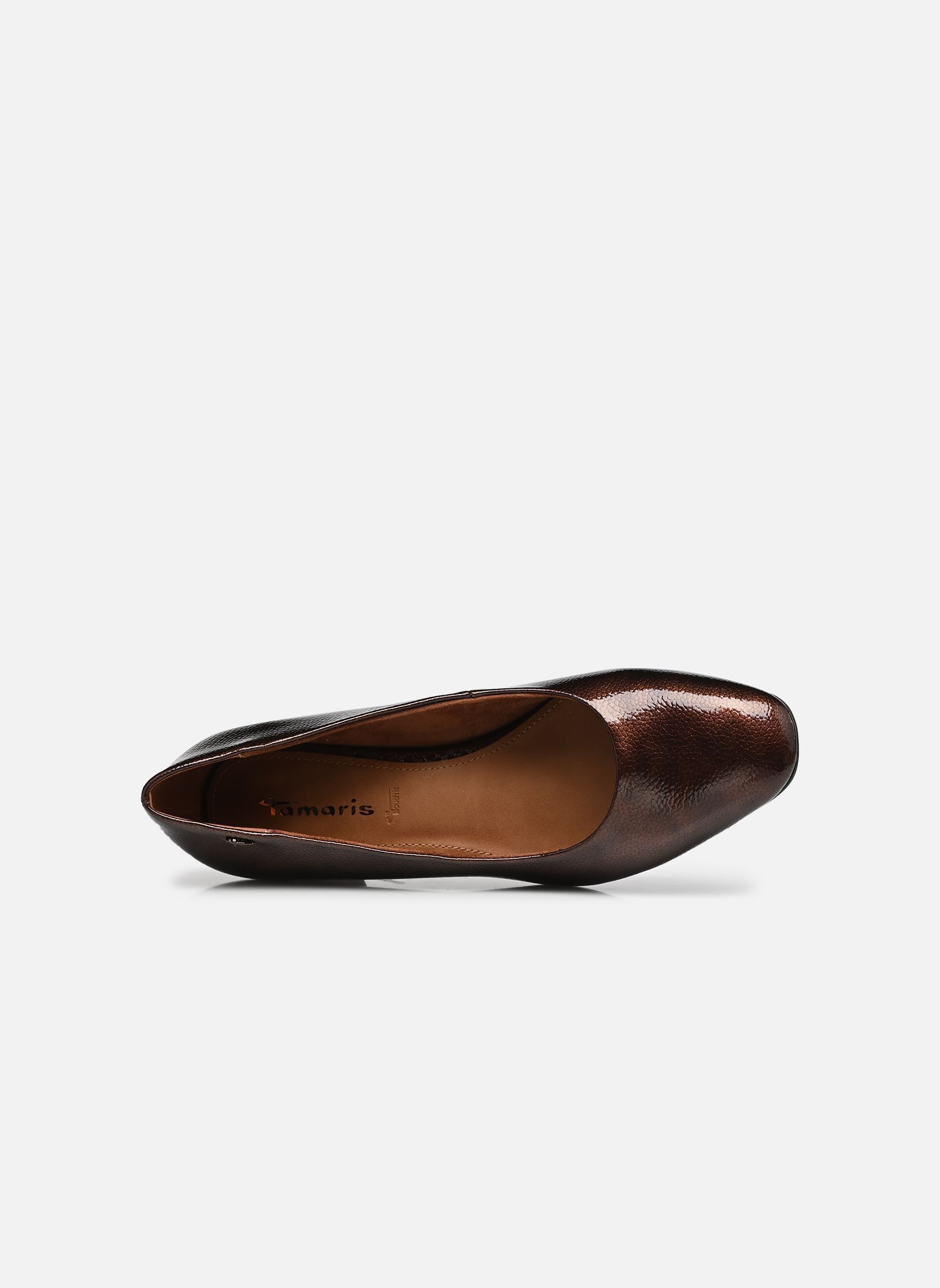 Pumps 22407-47 dames bruin Tamaris Pumps 22407-47 dames bruin BROWN PATENT