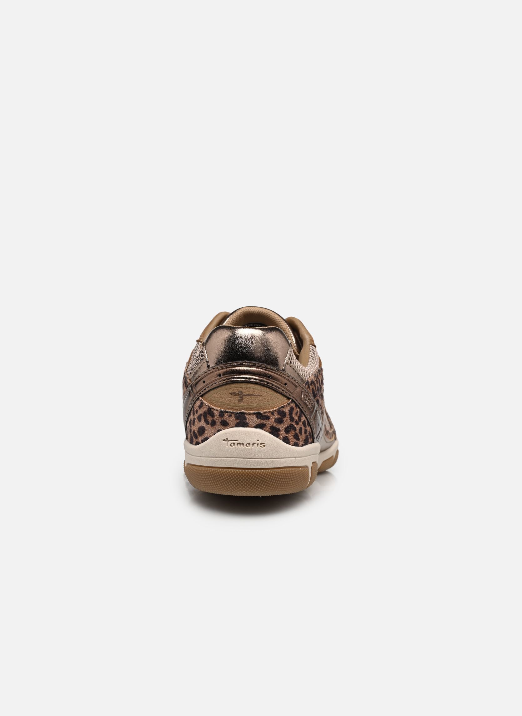 Baskets 23645-47 femme marron Tamaris Baskets 23645-47 femme marron LEOPARD COMB