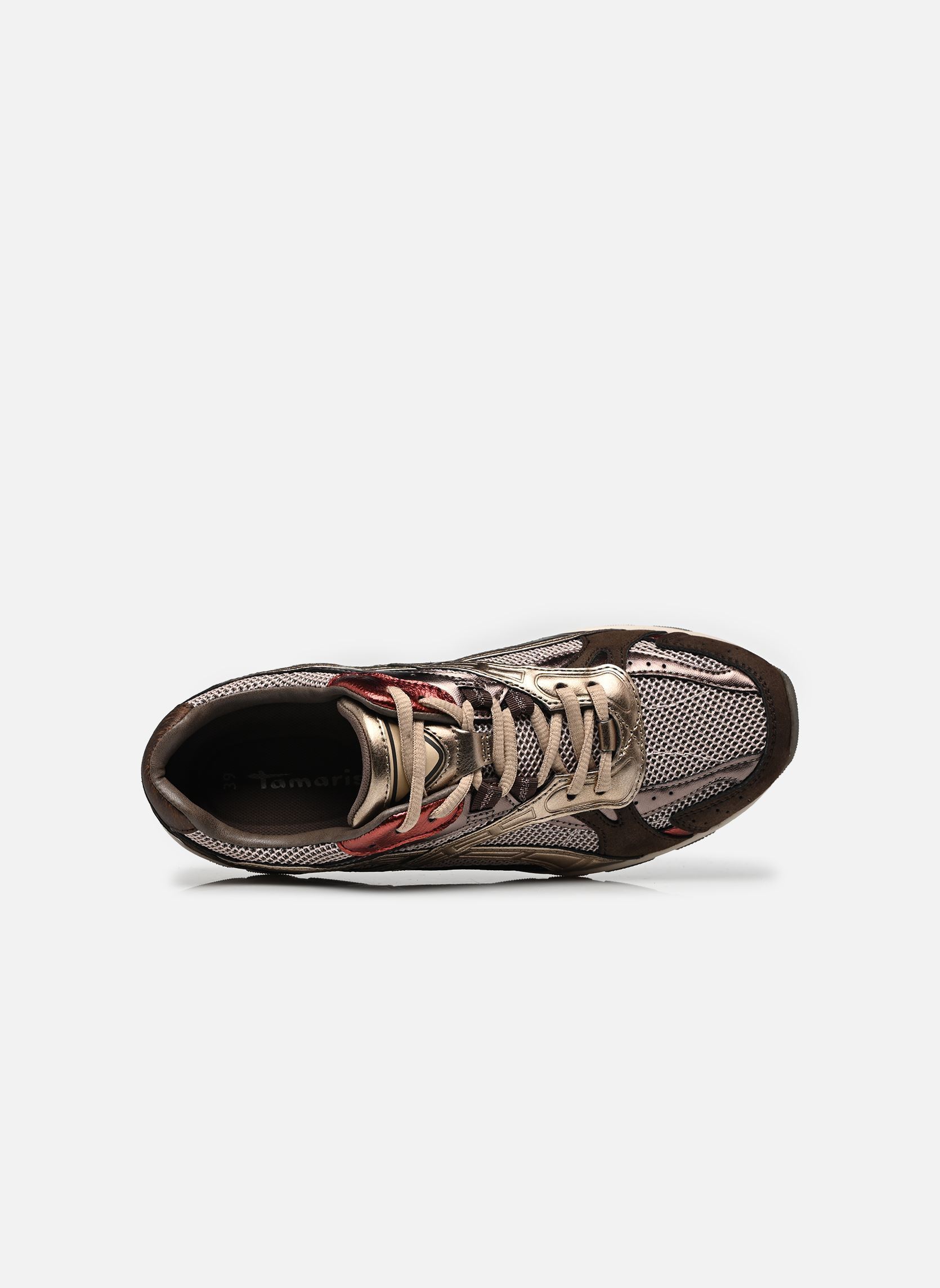 Baskets 23645-47 femme marron Tamaris Baskets 23645-47 femme marron BRONCE COMB