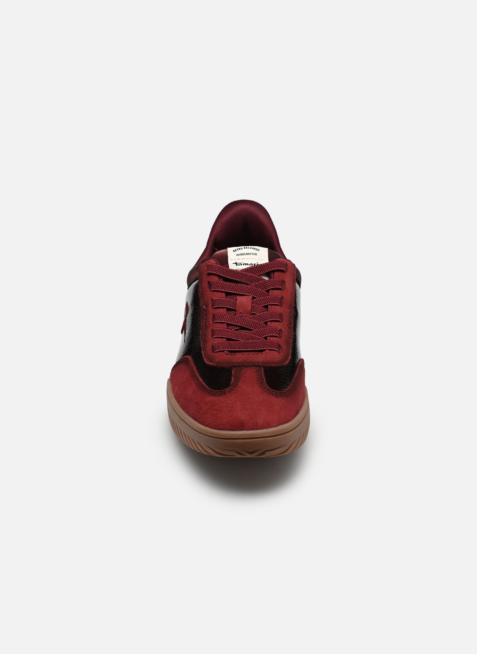Baskets basses 23655-47 femme bordeaux Tamaris Baskets basses 23655-47 femme bordeaux BURGUNDY PAT.