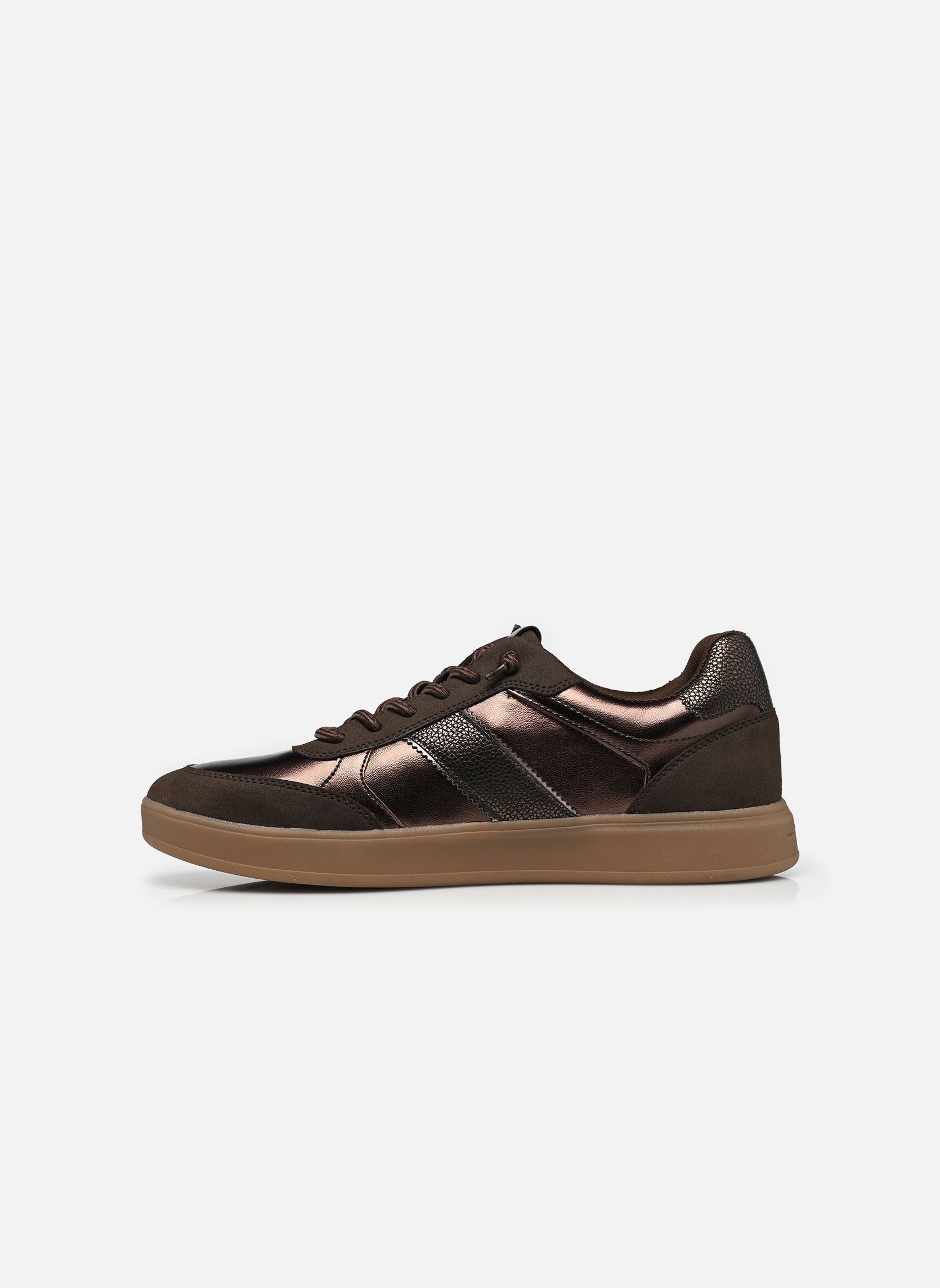 Baskets basses 23747-47 femme or et bronze Tamaris Baskets basses 23747-47 femme or et bronze MOCCA METALL.