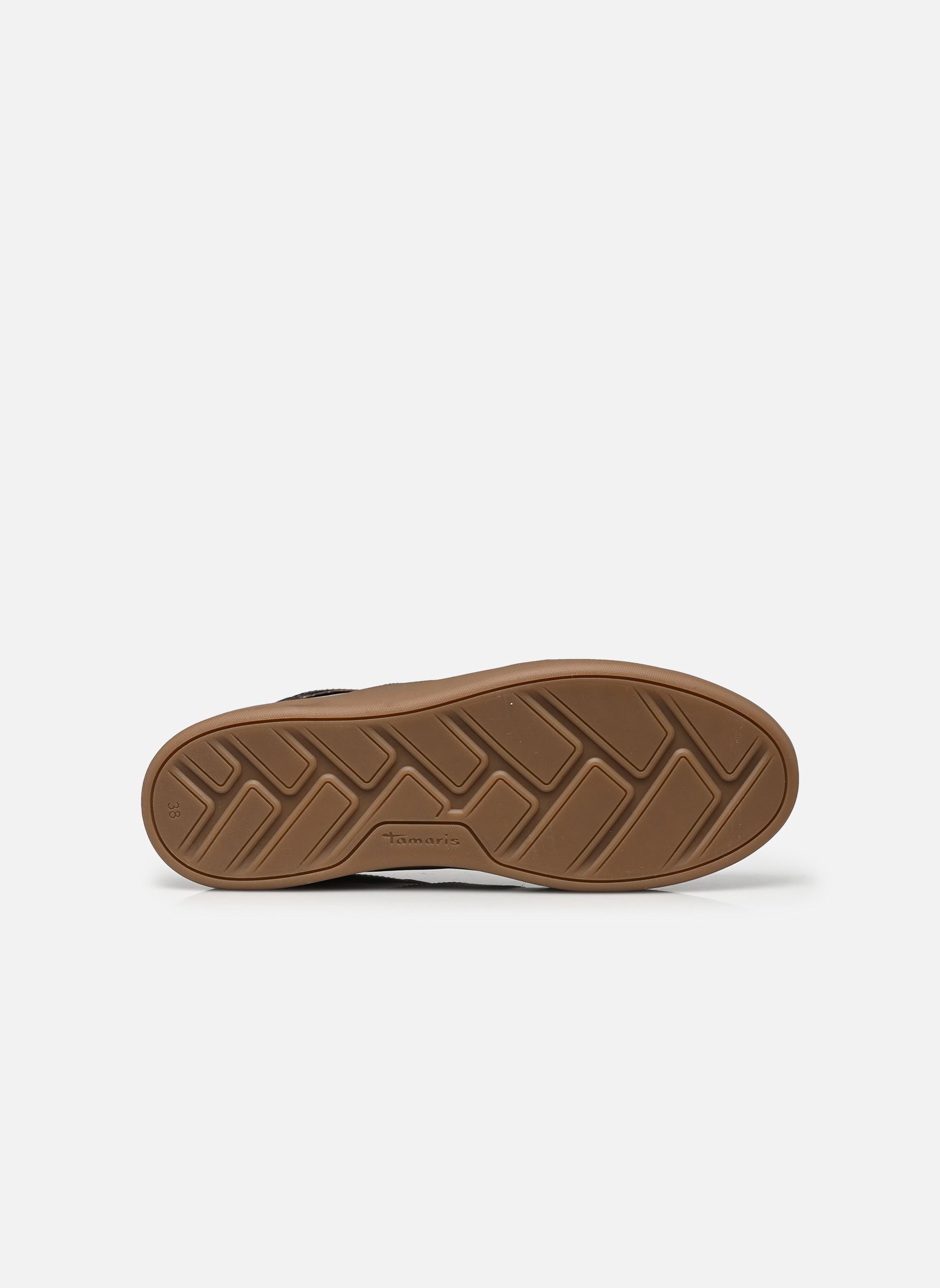 Baskets basses 23747-47 femme or et bronze Tamaris Baskets basses 23747-47 femme or et bronze MOCCA METALL.