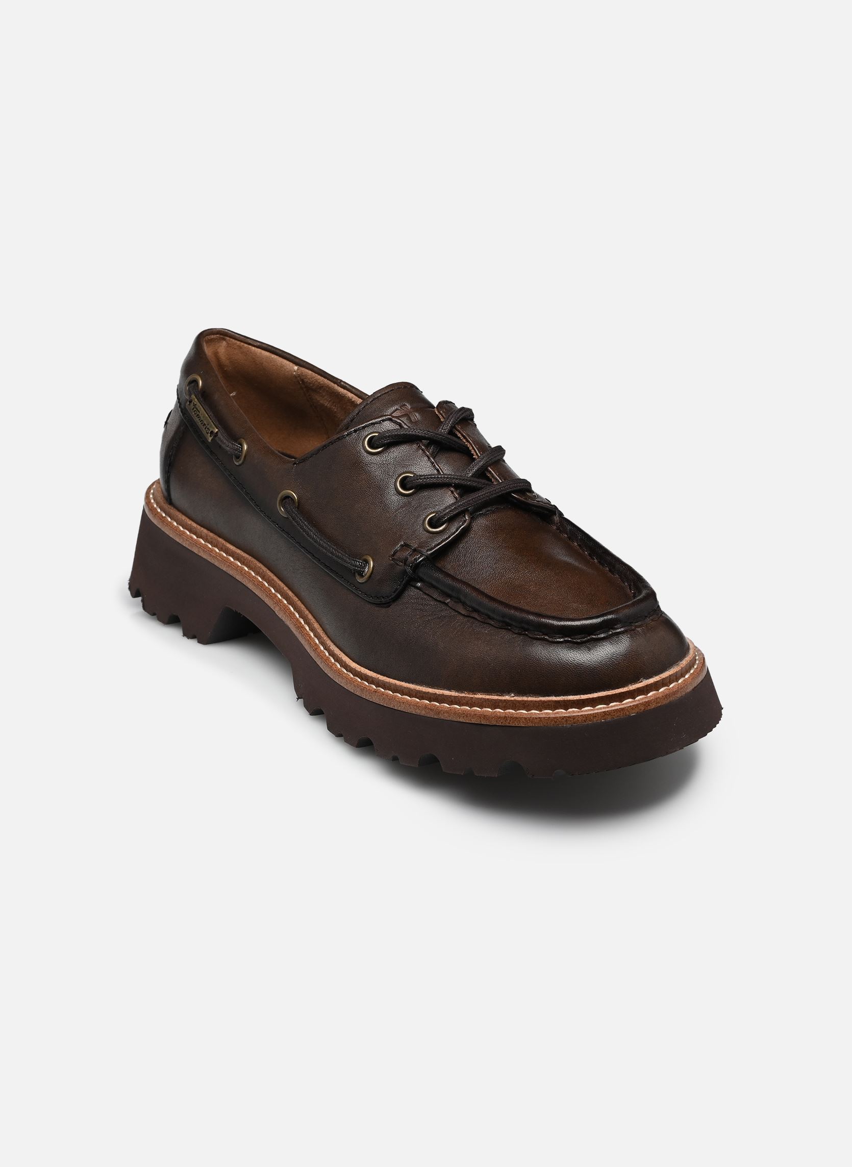 Chaussures de ville 23752-47 femme marron Tamaris Chaussures de ville 23752-47 femme marron MOCCA LEATHER