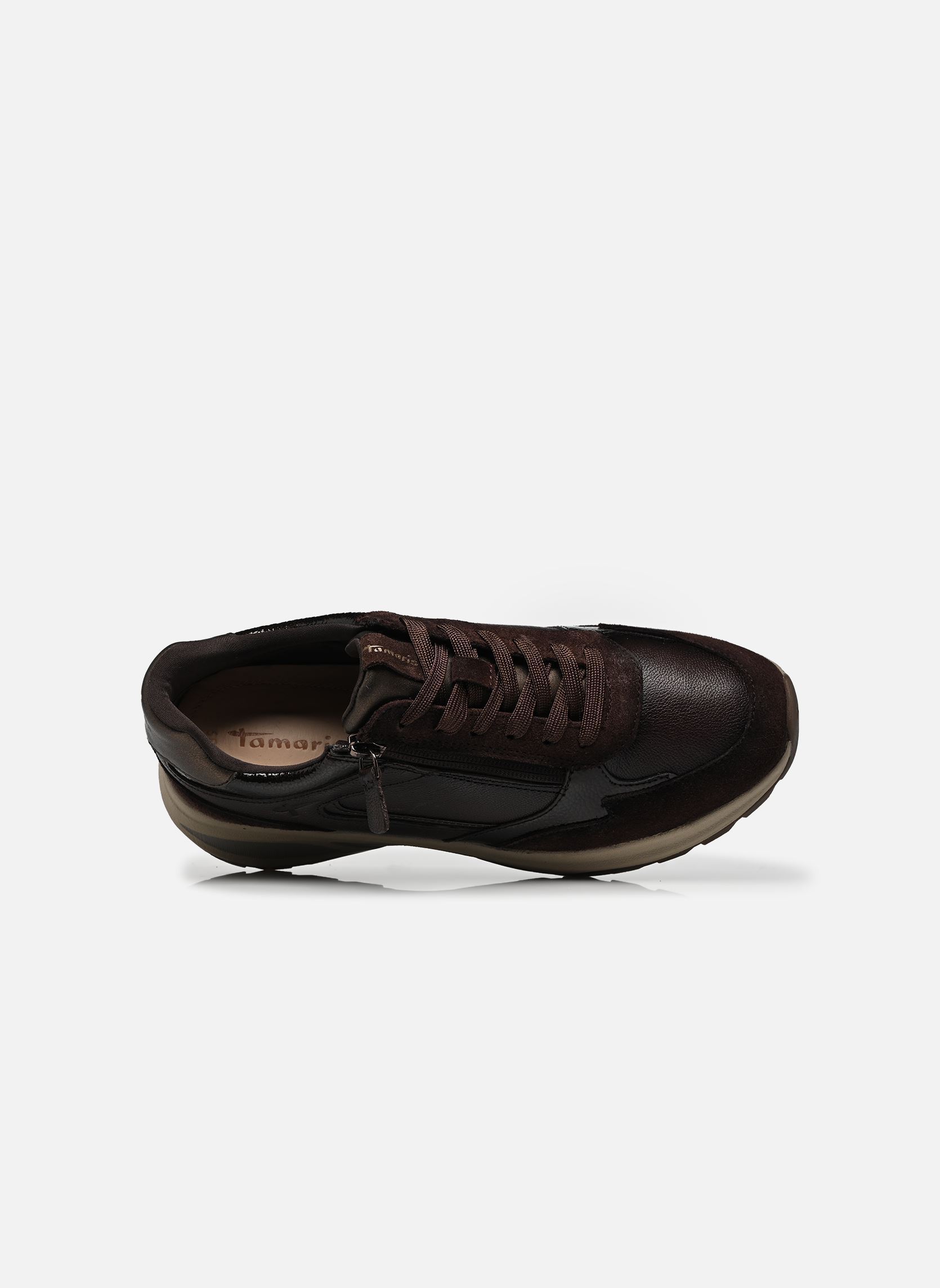 Baskets 23753-47 femme marron Tamaris Baskets 23753-47 femme marron MOCCA COMB