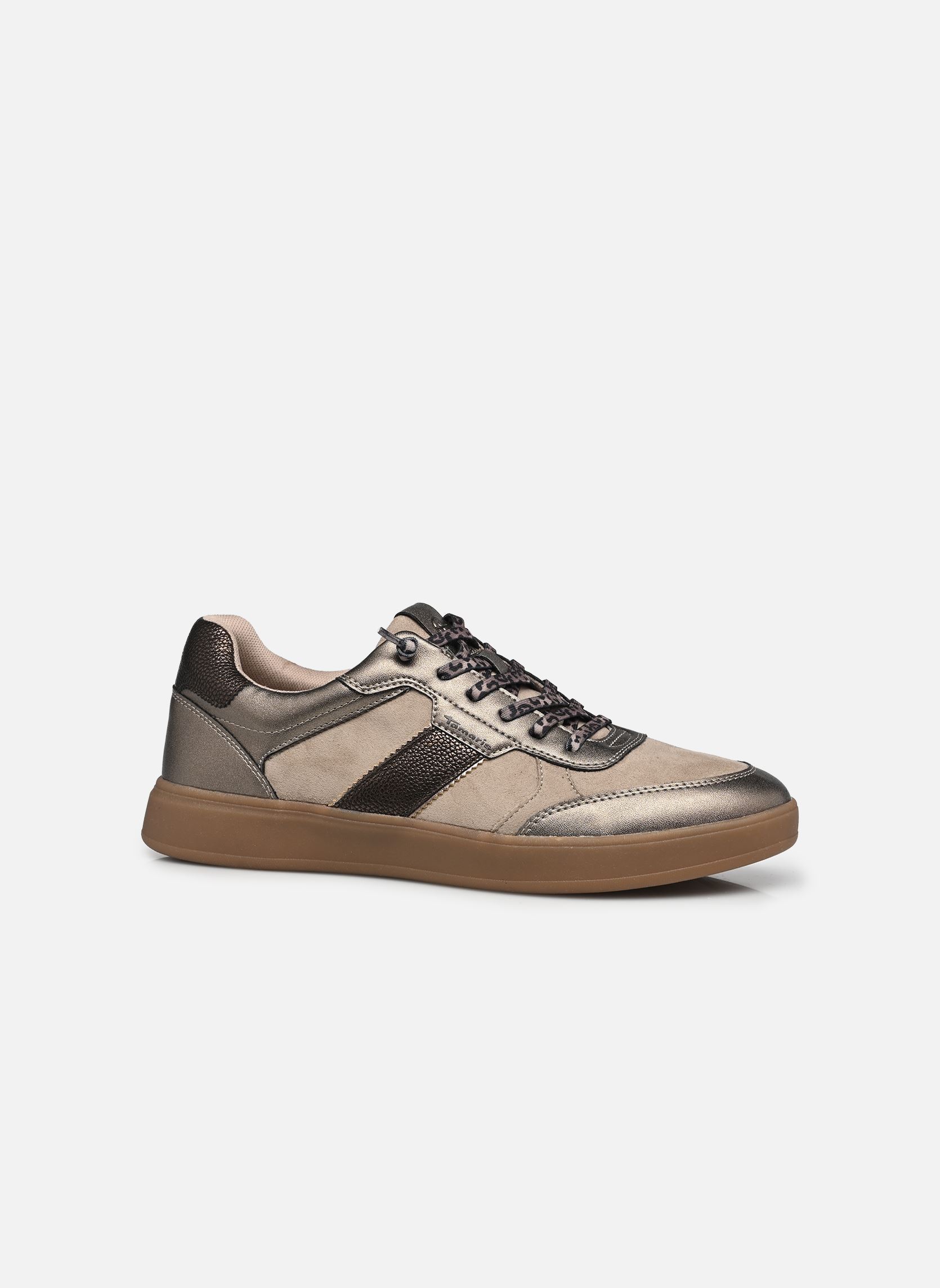 Sneakers 23777-47 dames grijs Tamaris Sneakers 23777-47 dames grijs TAUPE COMB