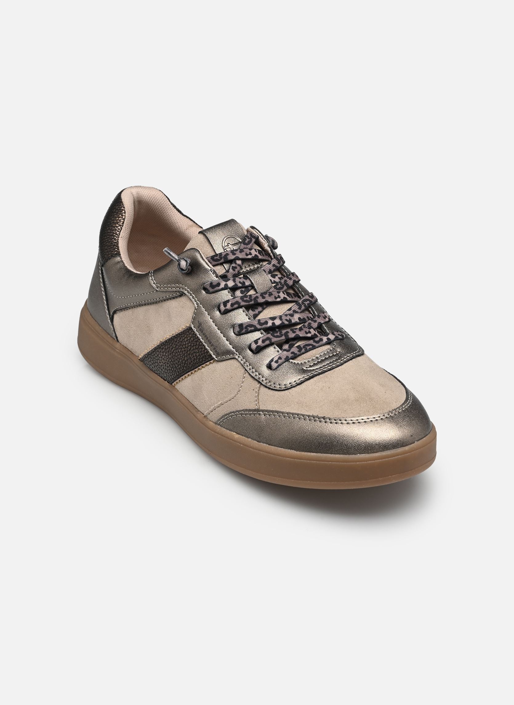 Sneakers 23777-47 dames grijs Tamaris Sneakers 23777-47 dames grijs TAUPE COMB