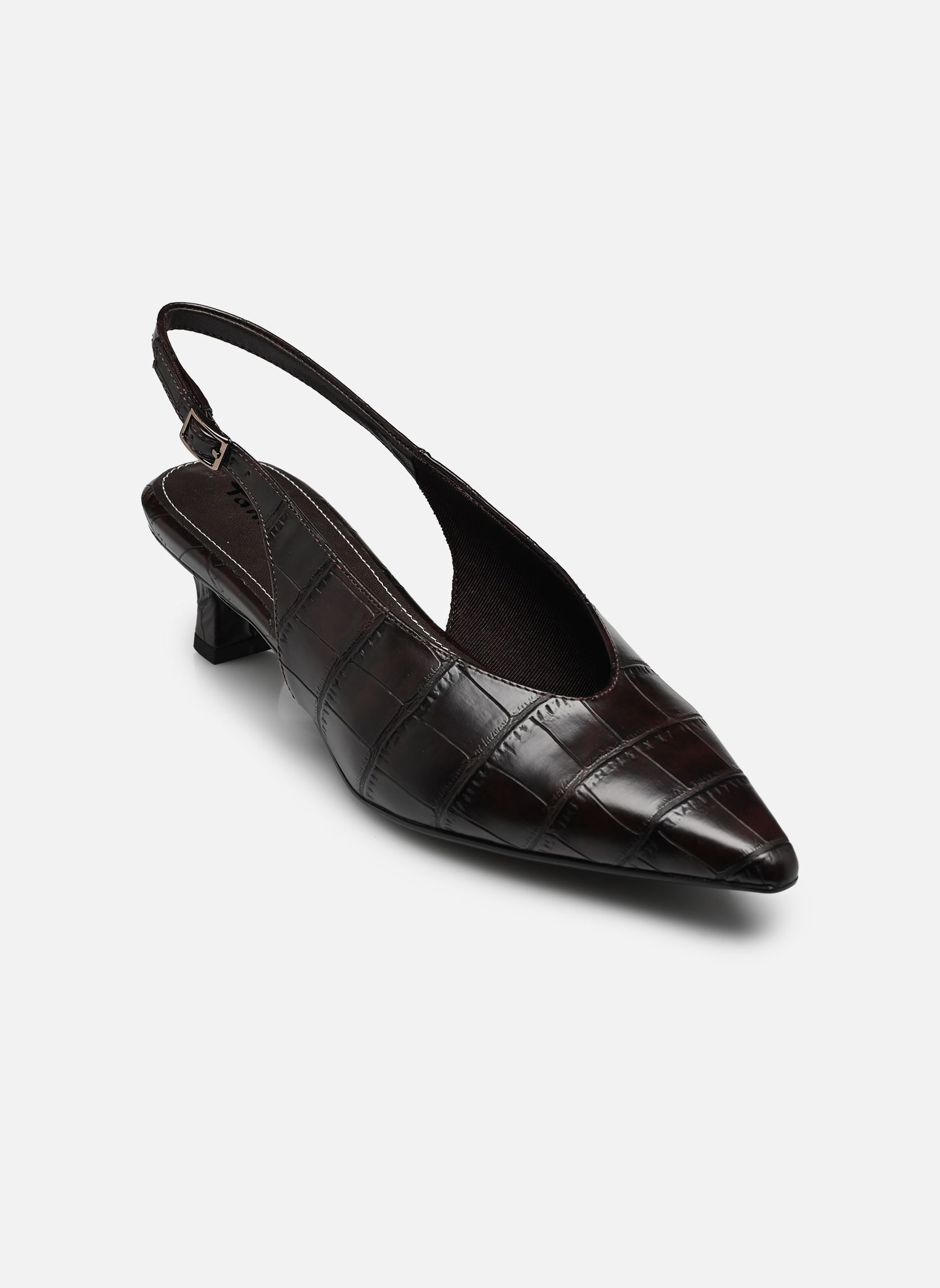 Escarpins 29551-47 femme marron Tamaris Escarpins 29551-47 femme marron MOCCA CROCO