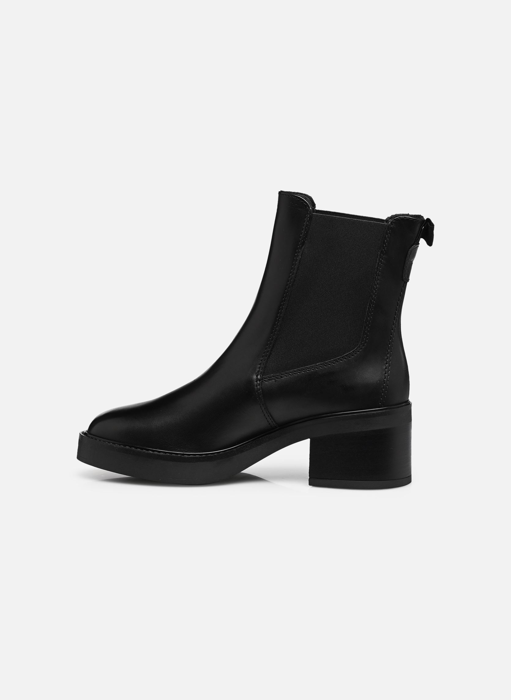 Enkellaarzen en boots 25013-47 dames zwart Tamaris Enkellaarzen en boots 25013-47 dames zwart BLACK LEATHER